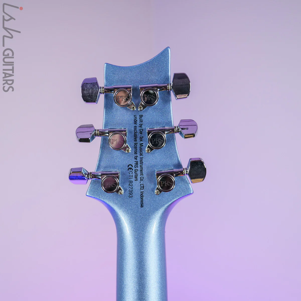 2019 PRS SE Mira Frost Blue Metallic - Image 11