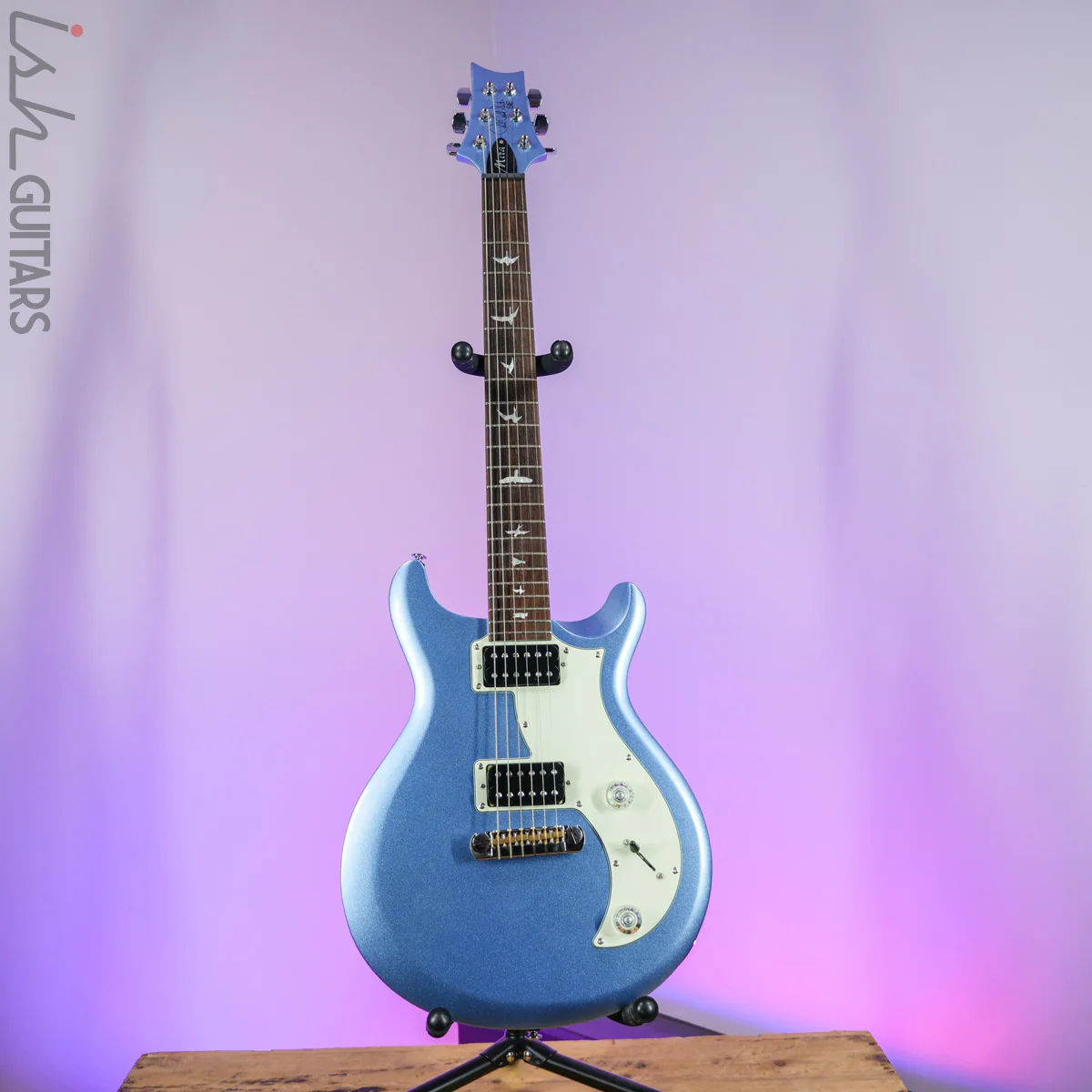 2019 PRS SE Mira Frost Blue Metallic - Image 2