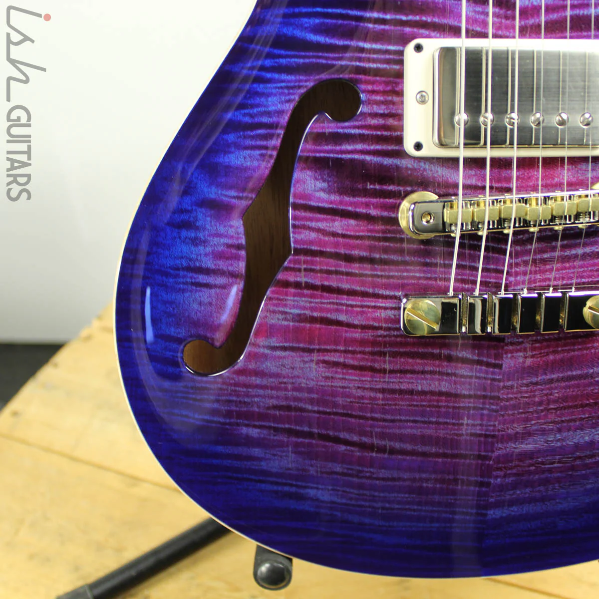 2019 PRS McCarty 594 Singlecut Semi-Hollow Limited Edition Violet Blue Burst - Image 6