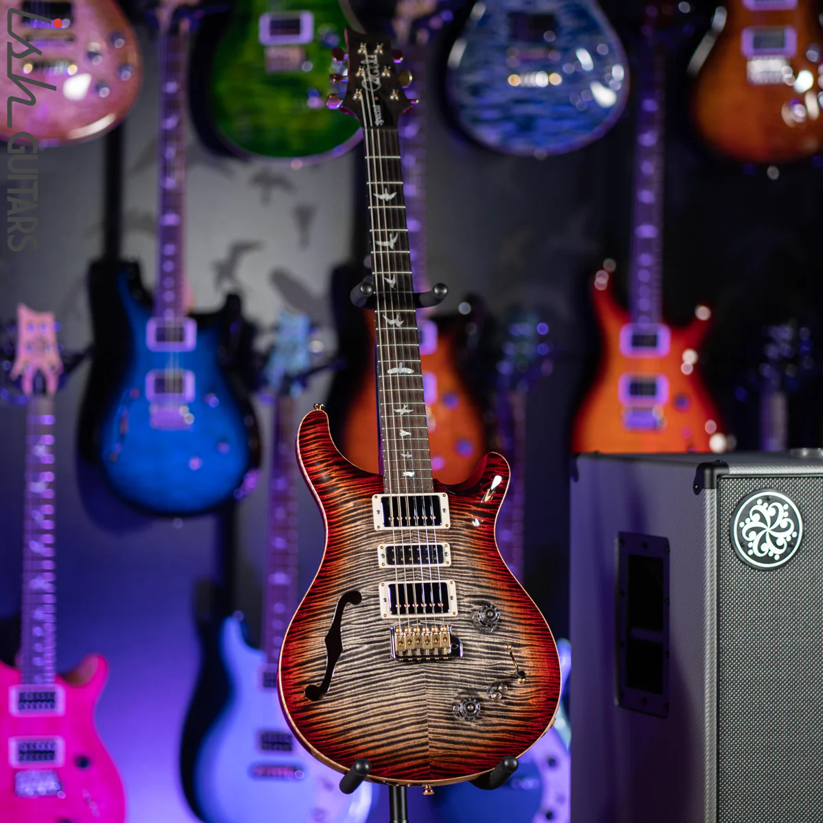 2019 PRS Special 22 10-Top Charcoal Cherry Burst - Image 2