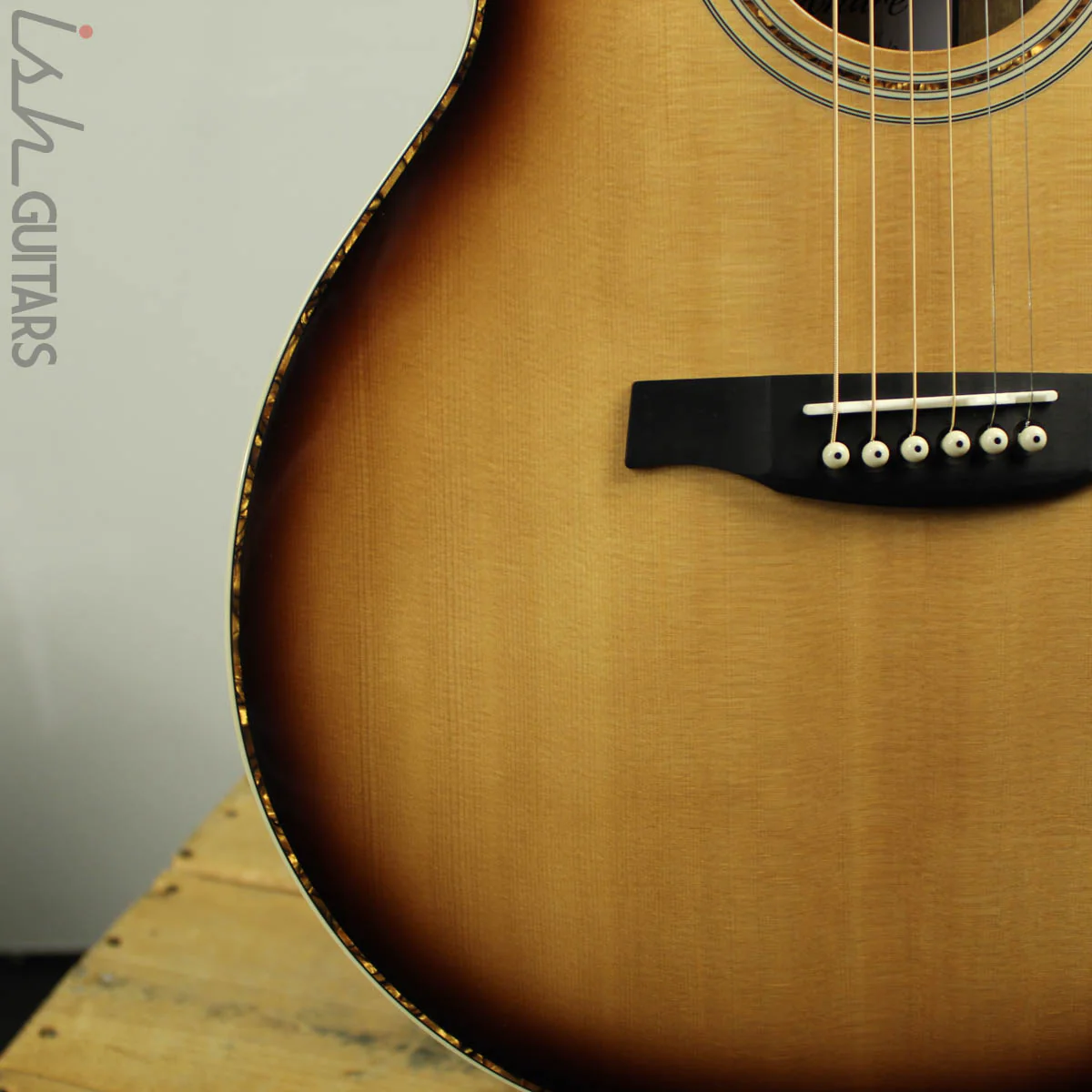 2019 PRS SE T40E Tonare Tobacco Sunburst Acoustic Electric - Image 4