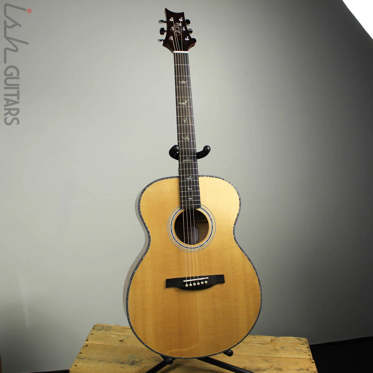 2019 PRS SE T55E Tonare Black Gold Burst Acoustic Electric B-STOCK - Image 3