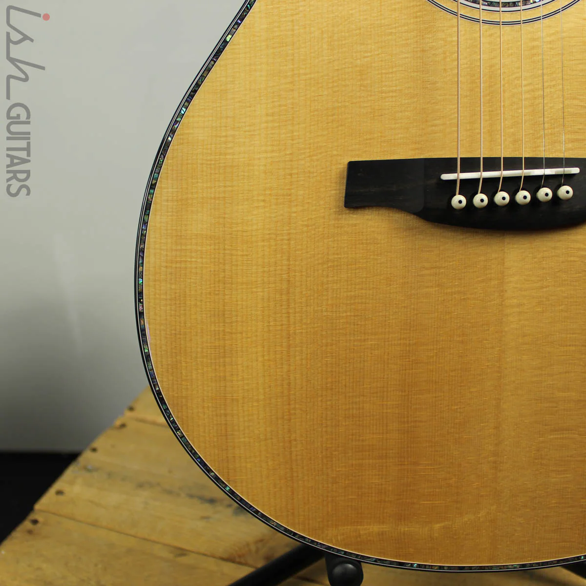2019 PRS SE T55E Tonare Black Gold Burst Acoustic Electric B-STOCK - Image 5