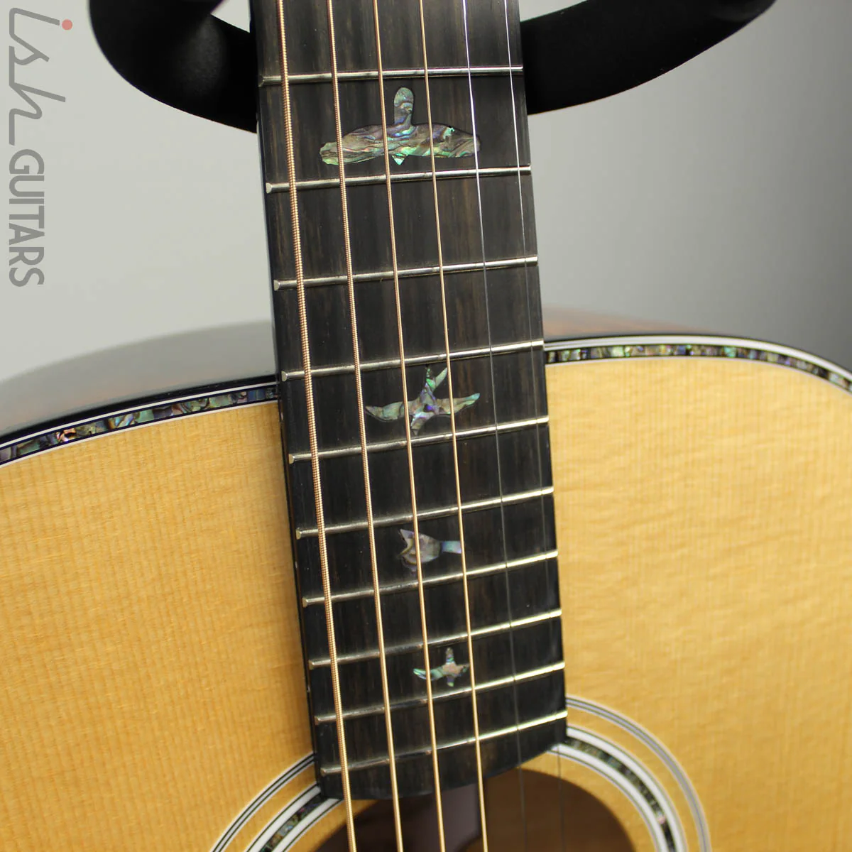 2019 PRS SE T55E Tonare Black Gold Burst Acoustic Electric B-STOCK - Image 6