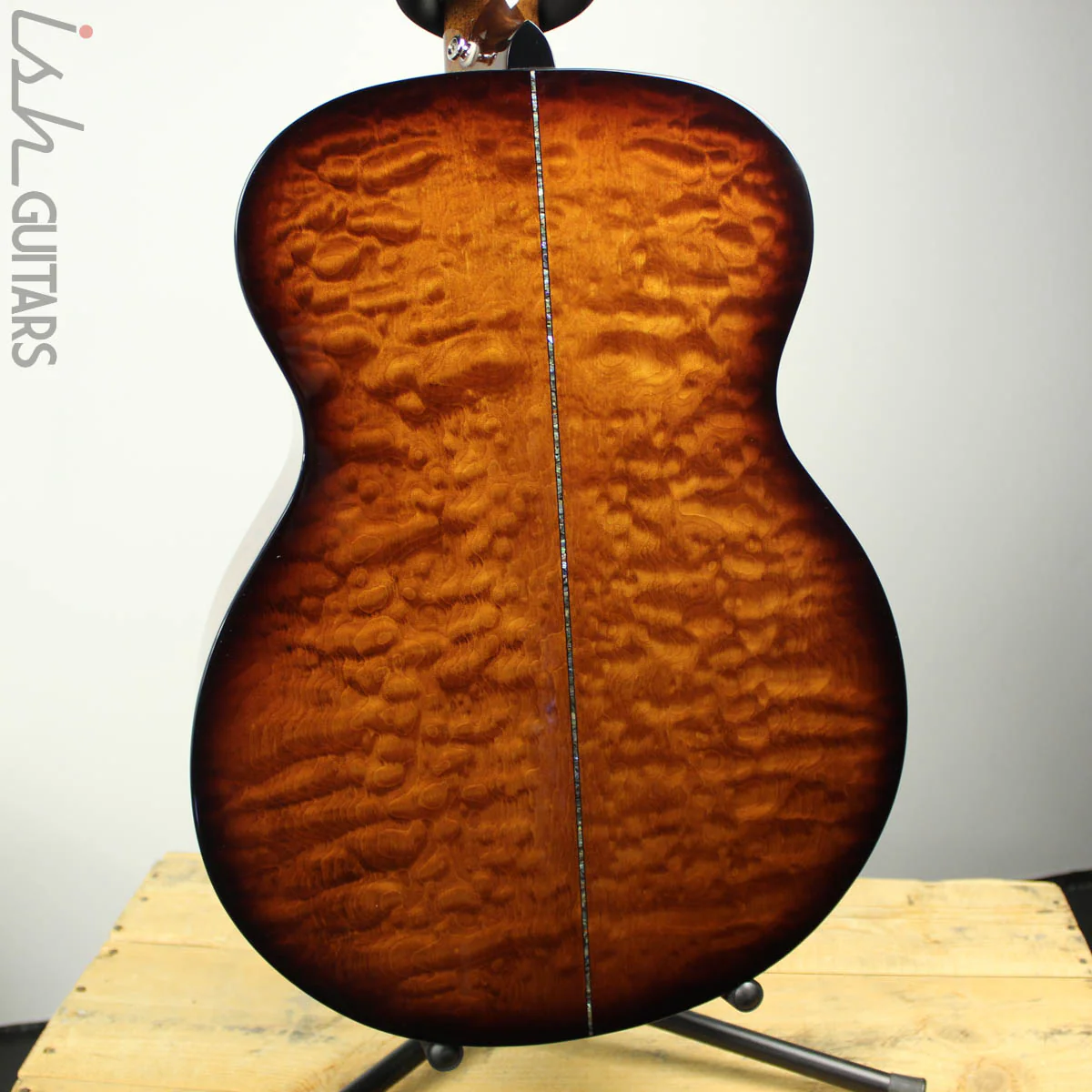 2019 PRS SE T55E Tonare Black Gold Burst Acoustic Electric B-STOCK - Image 9