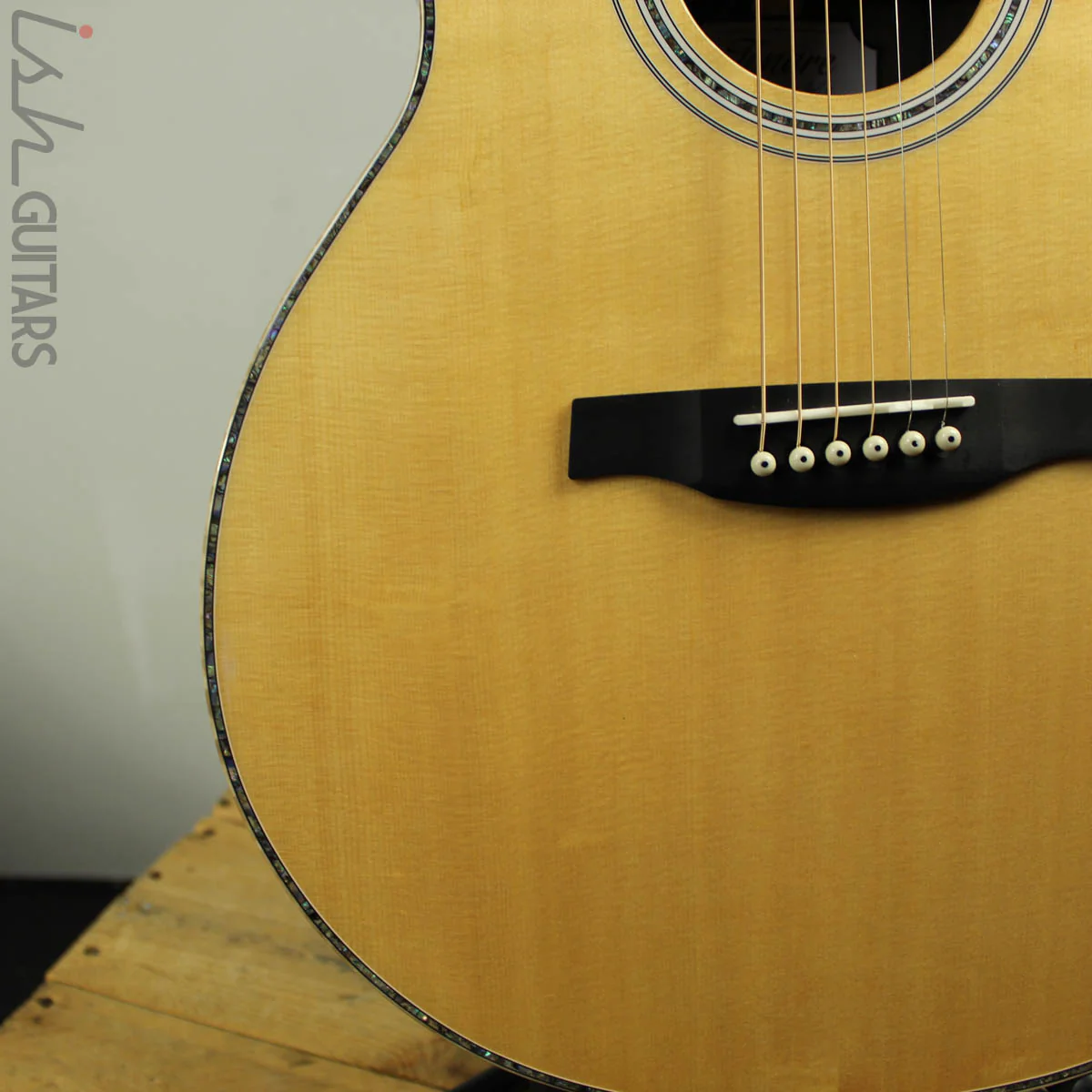 2019 PRS SE T60E Tonare Acoustic Electric Ziricote Back and Sides - Image 5