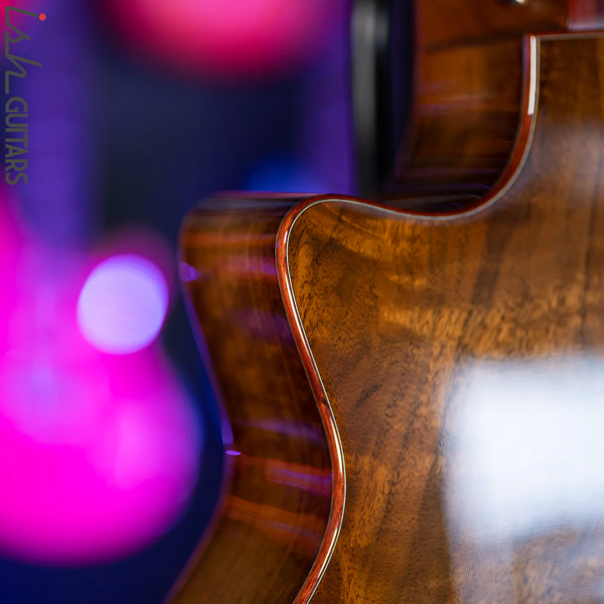 2019 Taylor Custom Grand Symphony Catch Walnut Bloodwood - Image 15