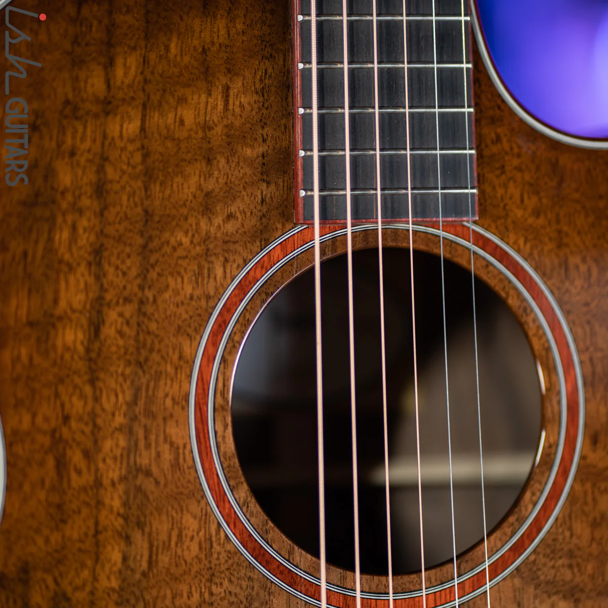 2019 Taylor Custom Grand Symphony Catch Walnut Bloodwood - Image 6