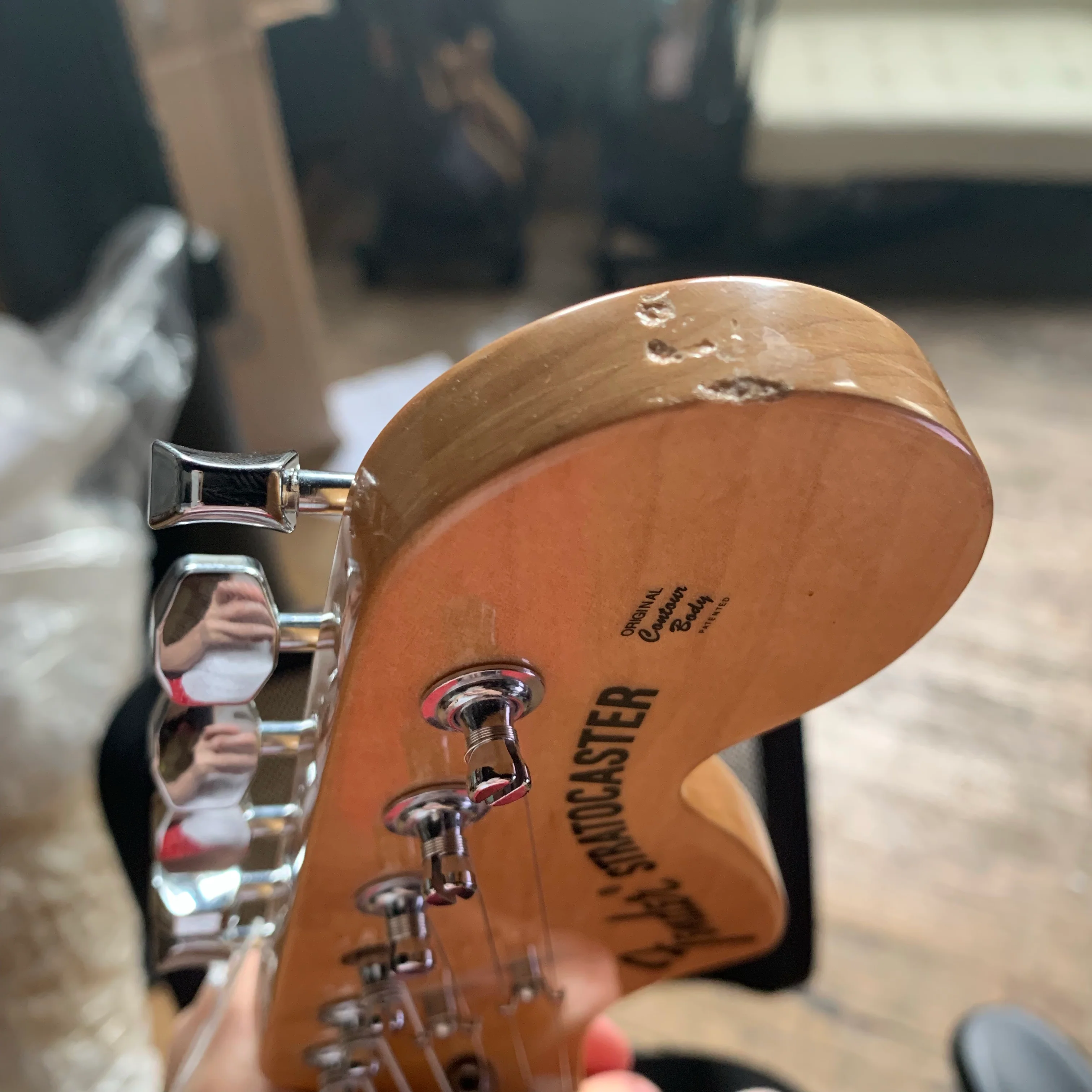 2003 Fender Stratocaster Shell Pink Nitro - Image 18