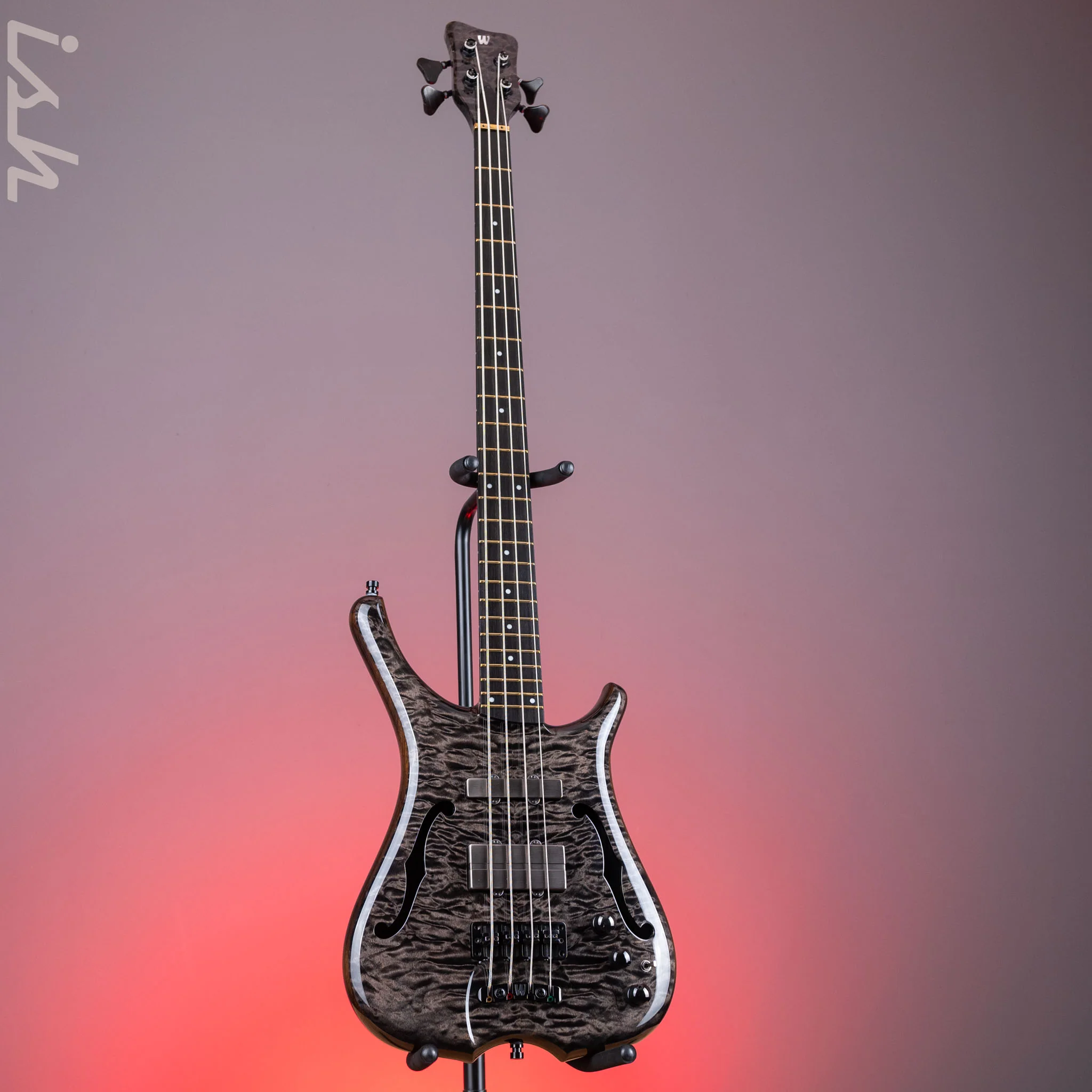 2019 Warwick Custom Shop CO Infinity Nirvana Black THP - Image 2