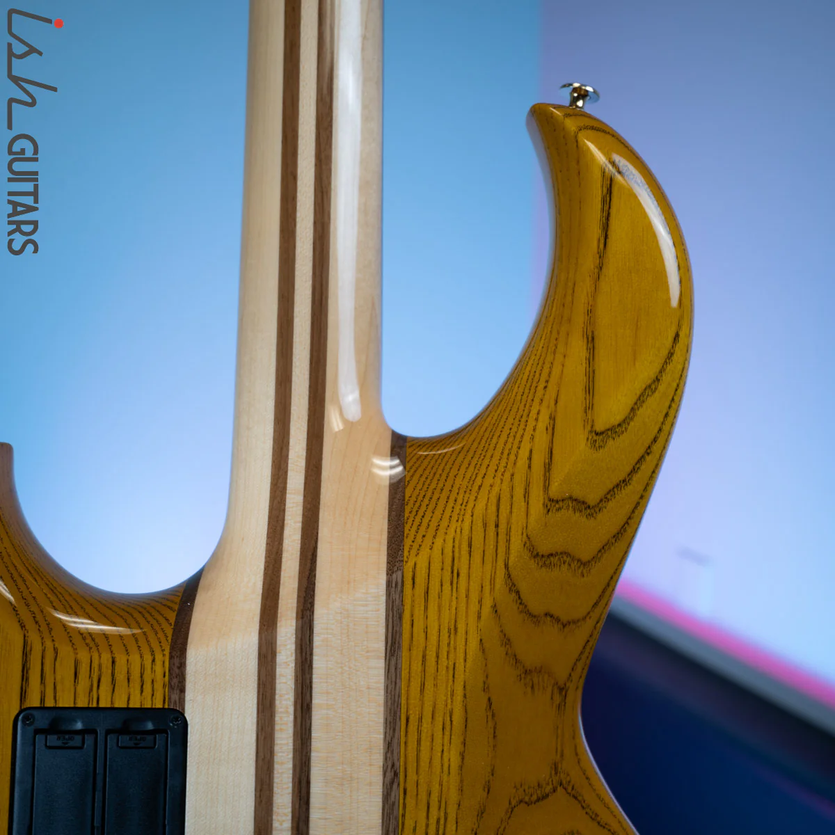 2020 Aria Pro II SB-1000B Reissue Bass Guitar Made in Japan Amber - Image 9