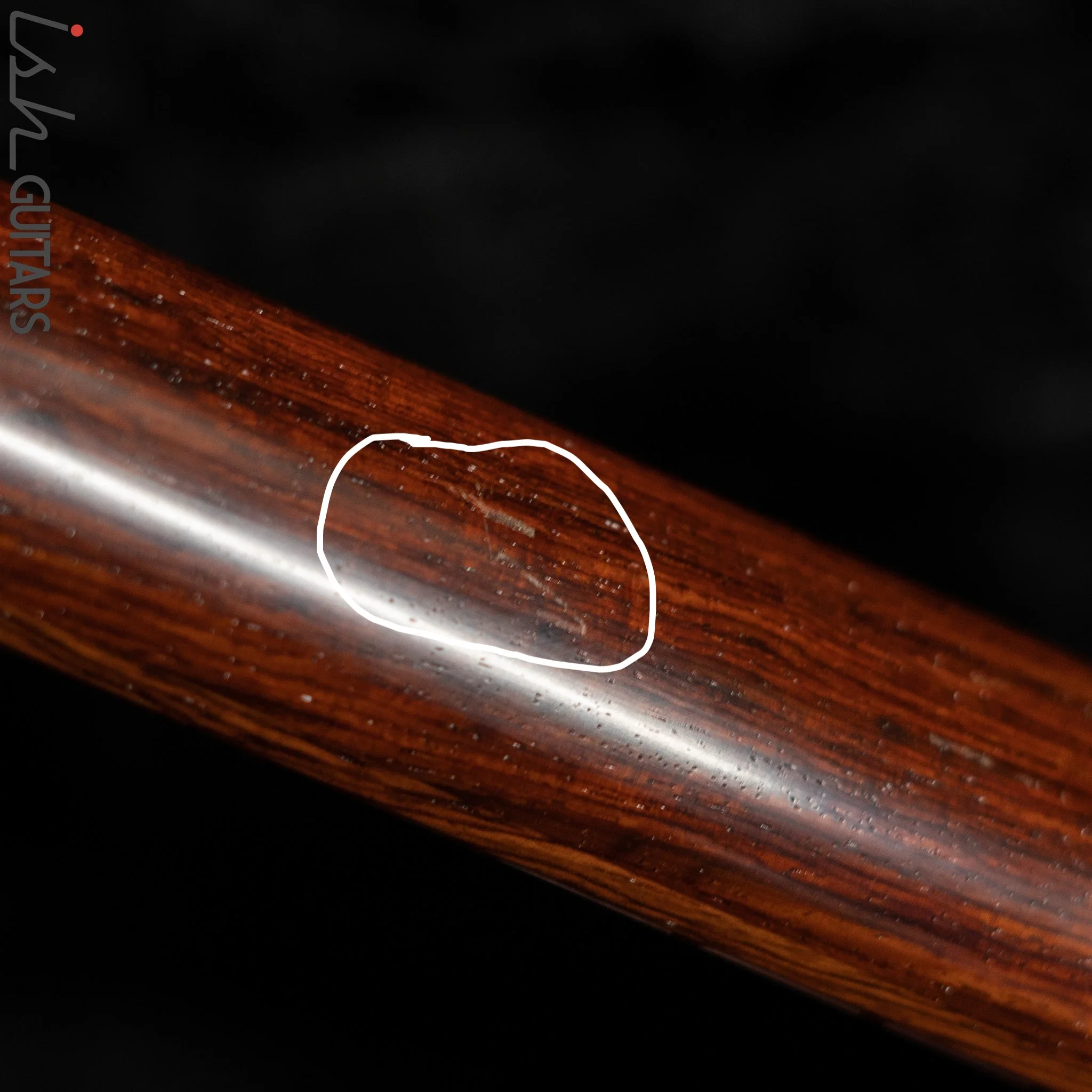 2020 Barlow Guitars Cocobolo Falcon II Natural - Image 16