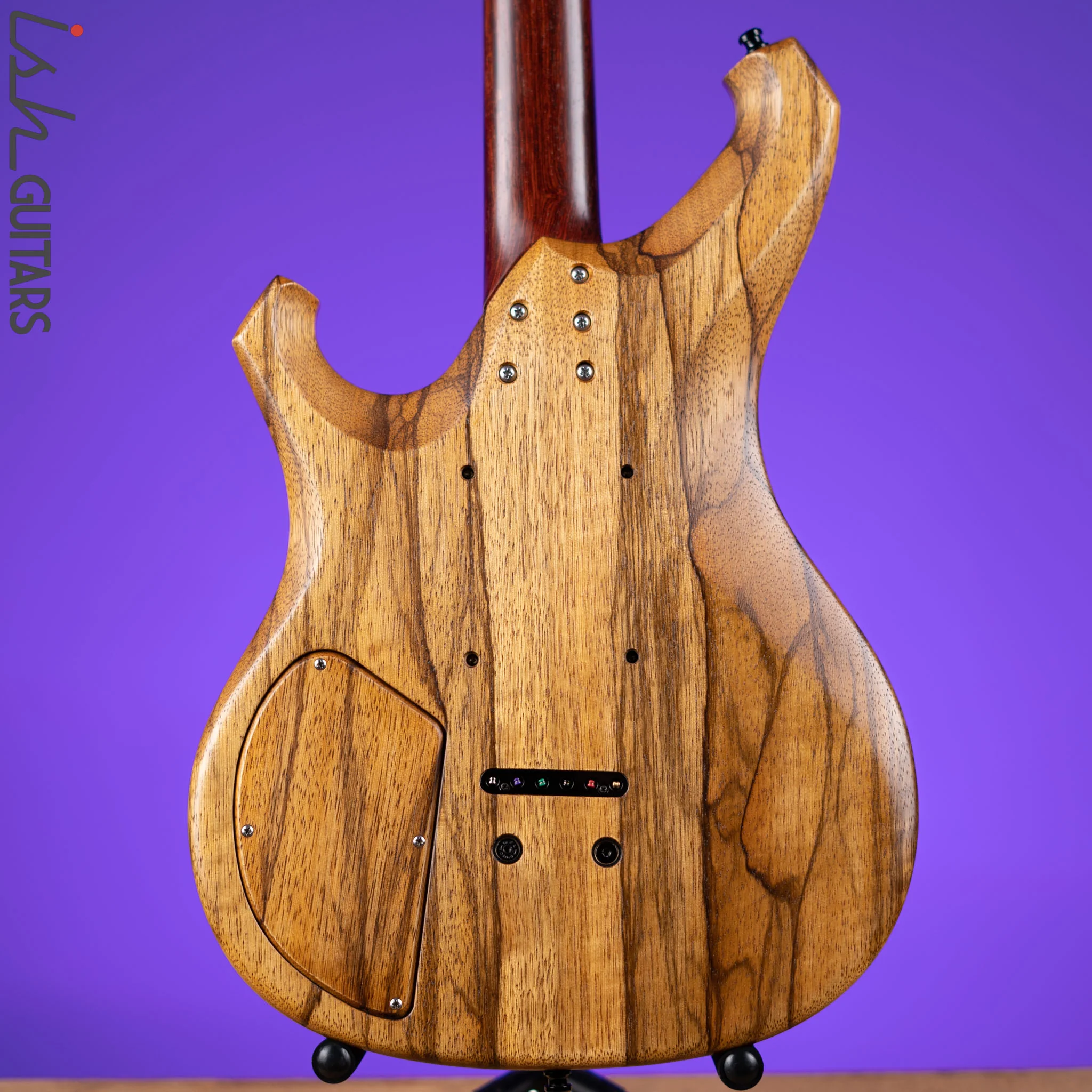 2020 Barlow Guitars Cocobolo Falcon II Natural - Image 9