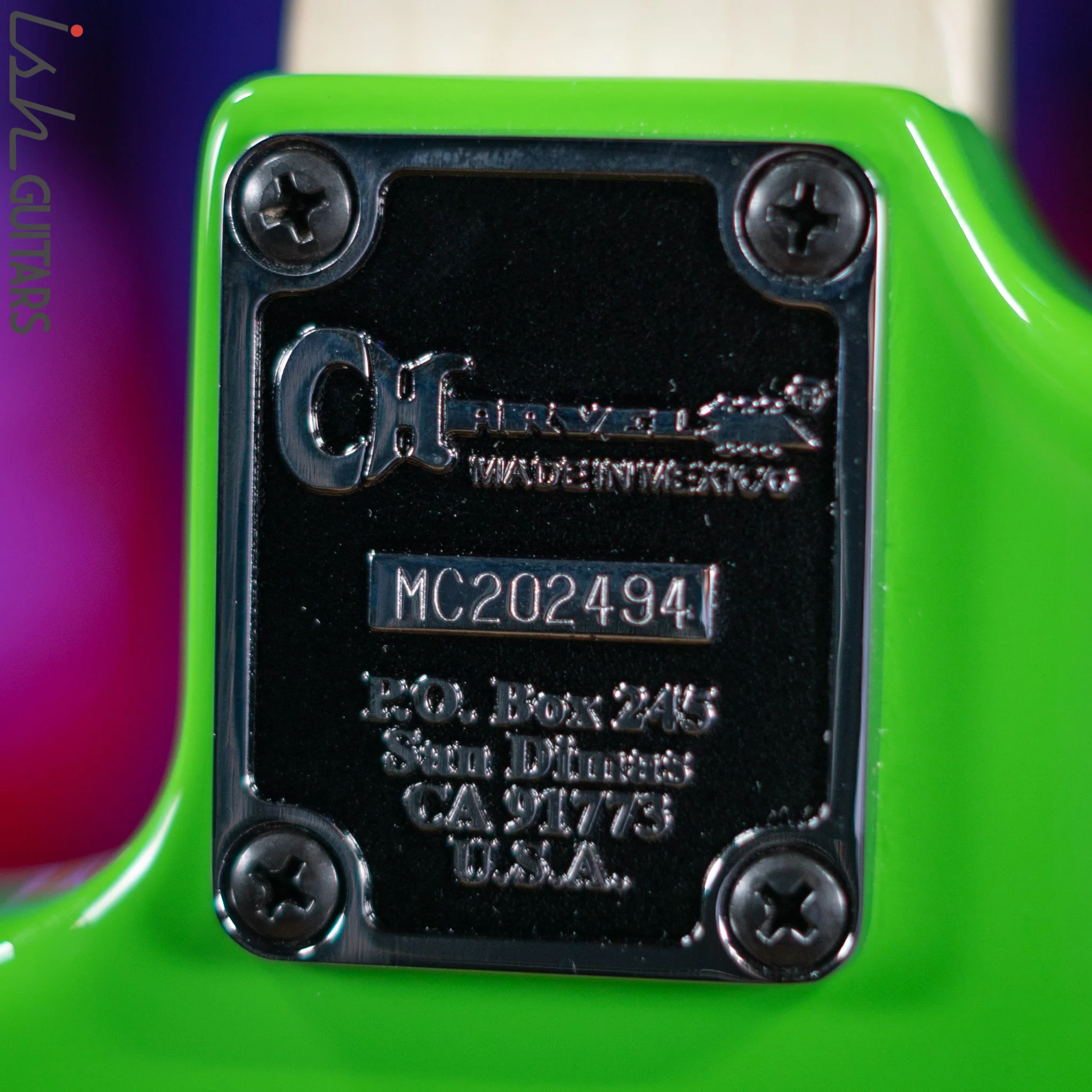 2020 Charvel Pro-Mod SoCal 1 SC3 HSH FR Slime Green - Image 10