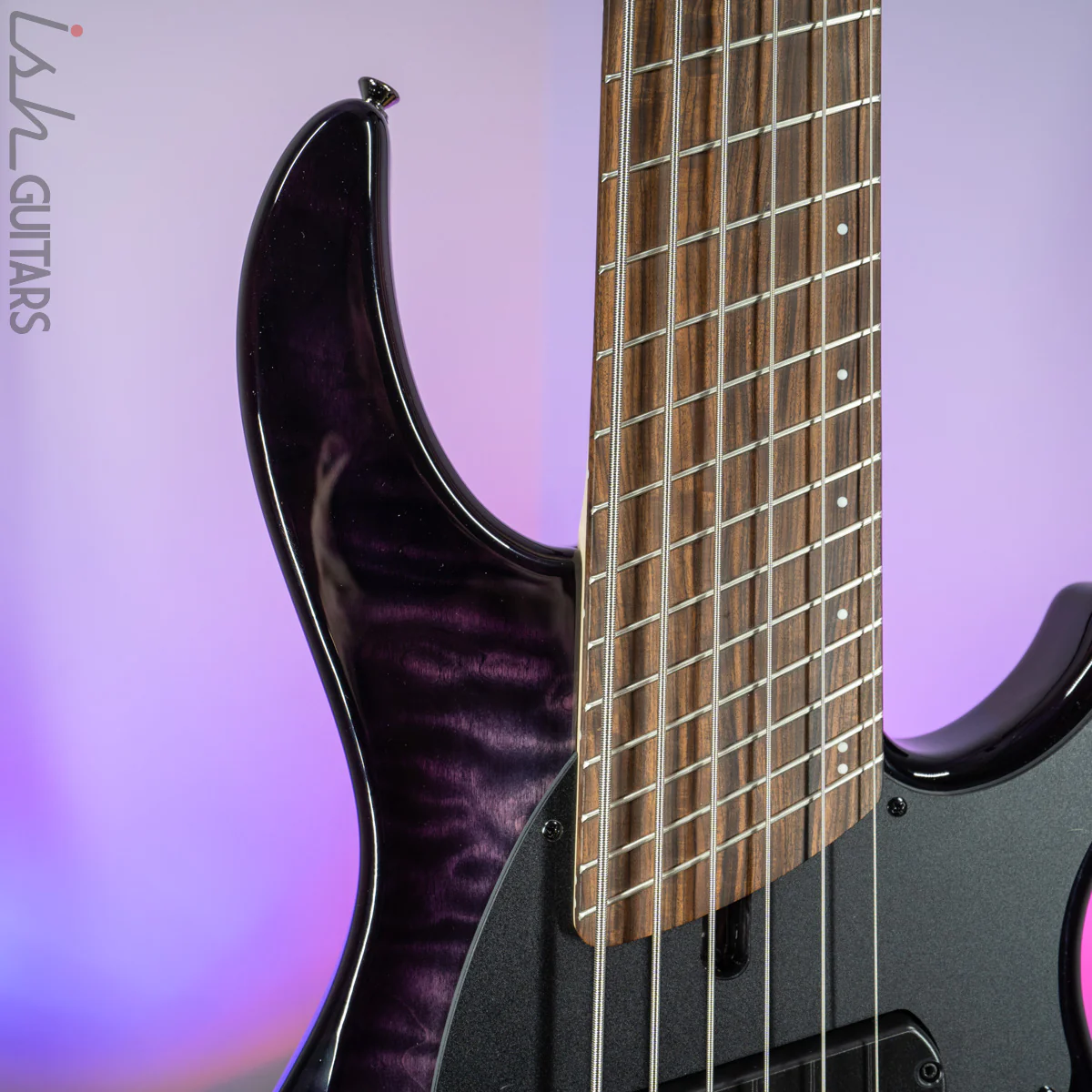 Dingwall 10th Anniversary Combustion 6-String 3 PUP Amethystburst Pau Ferro Fretboard - Image 3