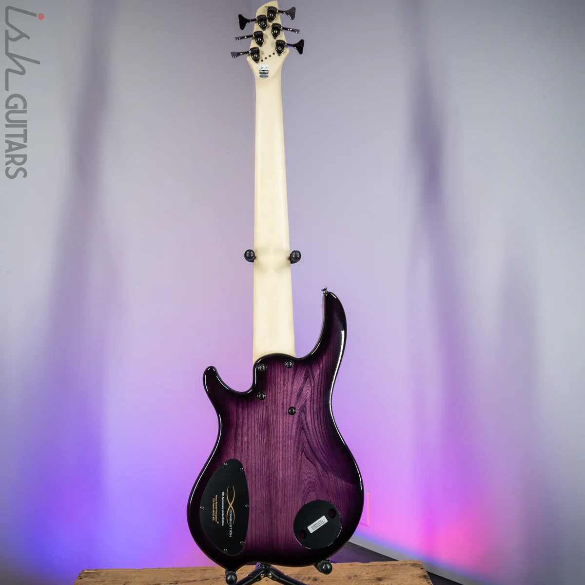 Dingwall 10th Anniversary Combustion 6-String 3 PUP Amethystburst Pau Ferro Fretboard - Image 8