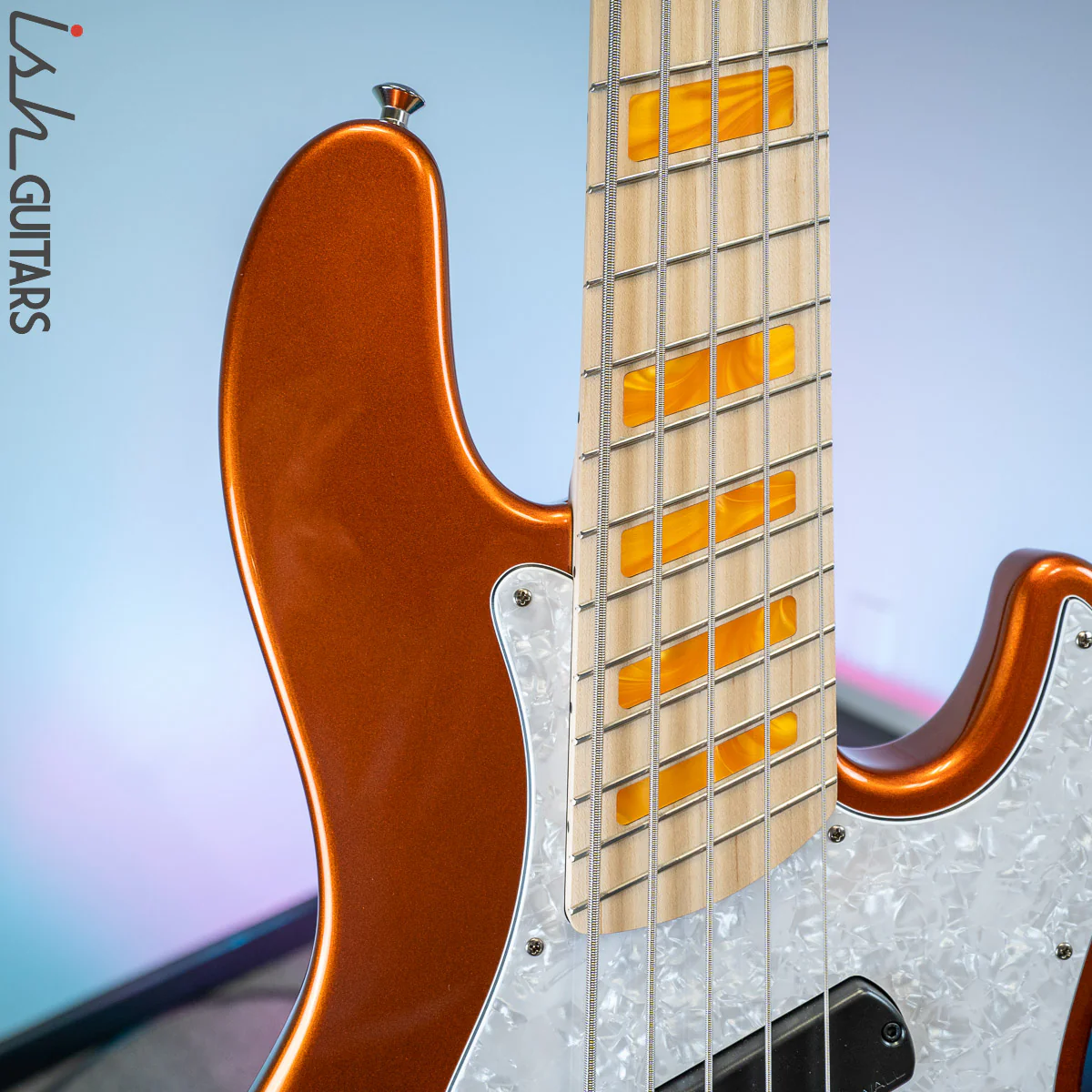 Dingwall Super J 5-String Candy Tangerine - Image 3