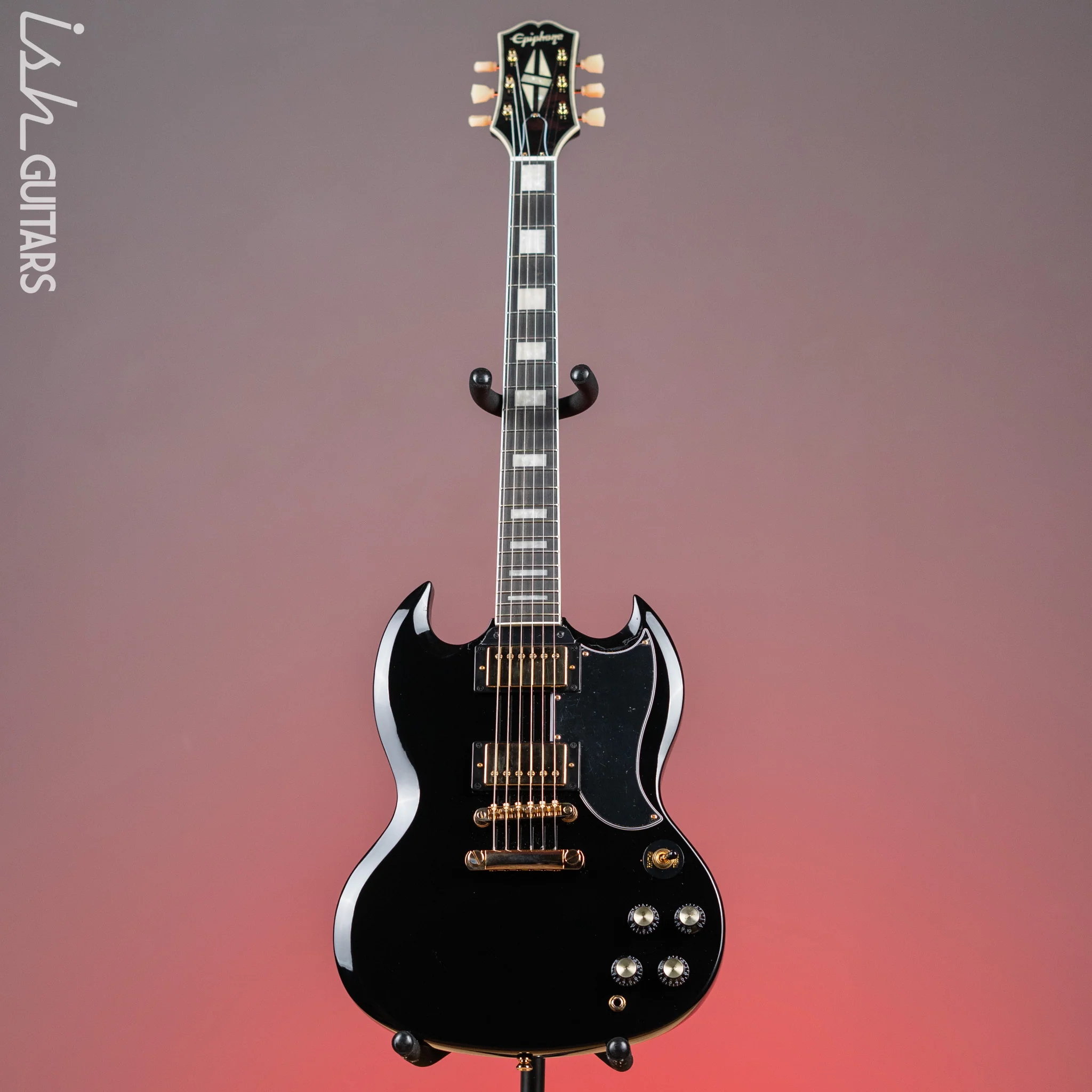 2020 Epiphone SG Custom Black - Image 2