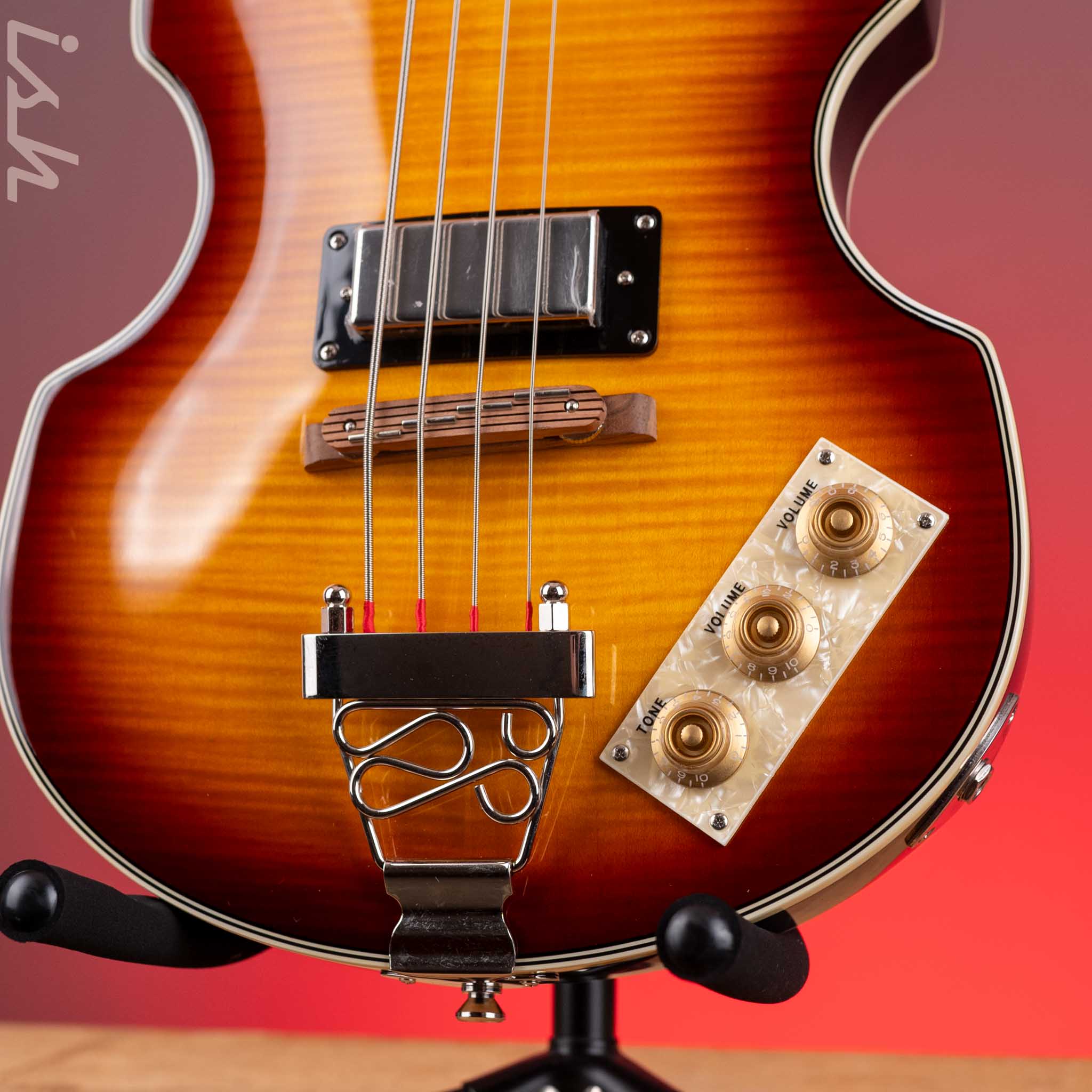 2020 Epiphone Viola Vintage Sunburst - Image 4