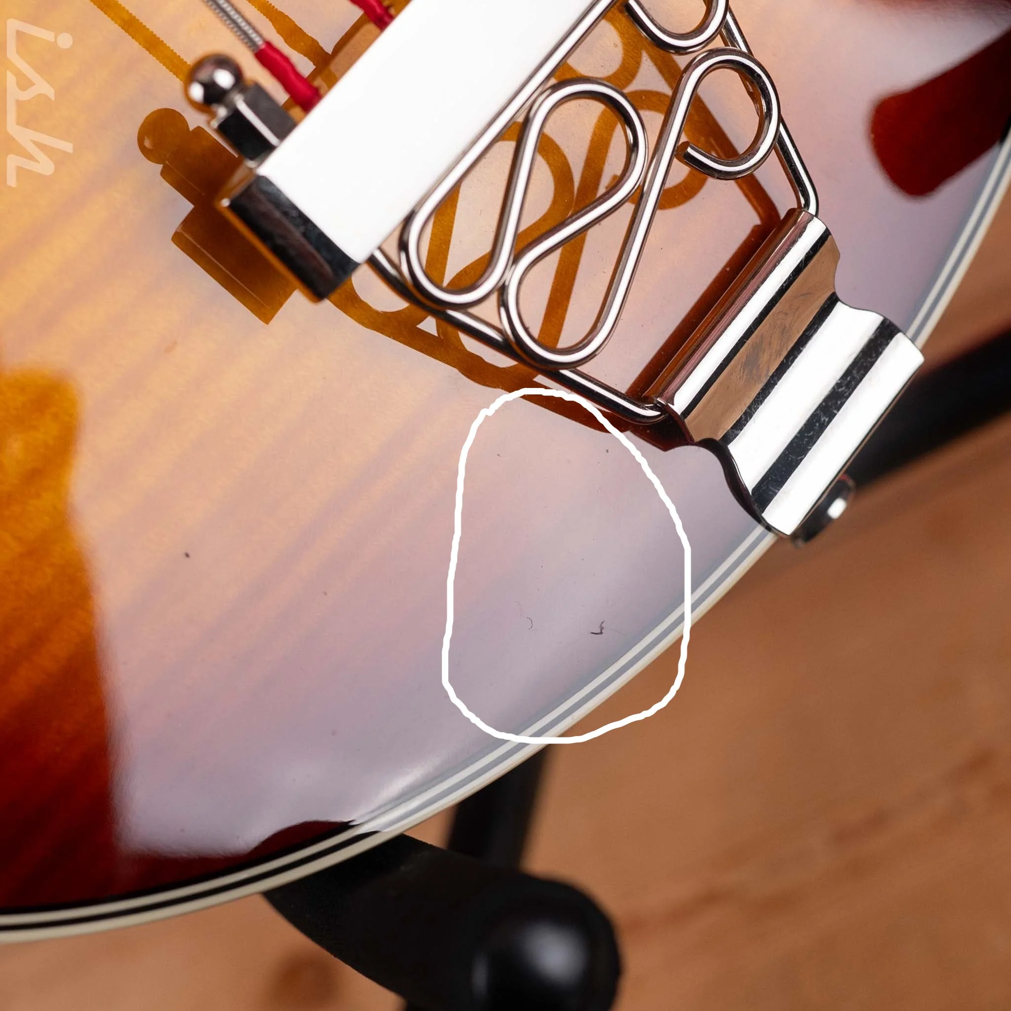 2020 Epiphone Viola Vintage Sunburst - Image 6