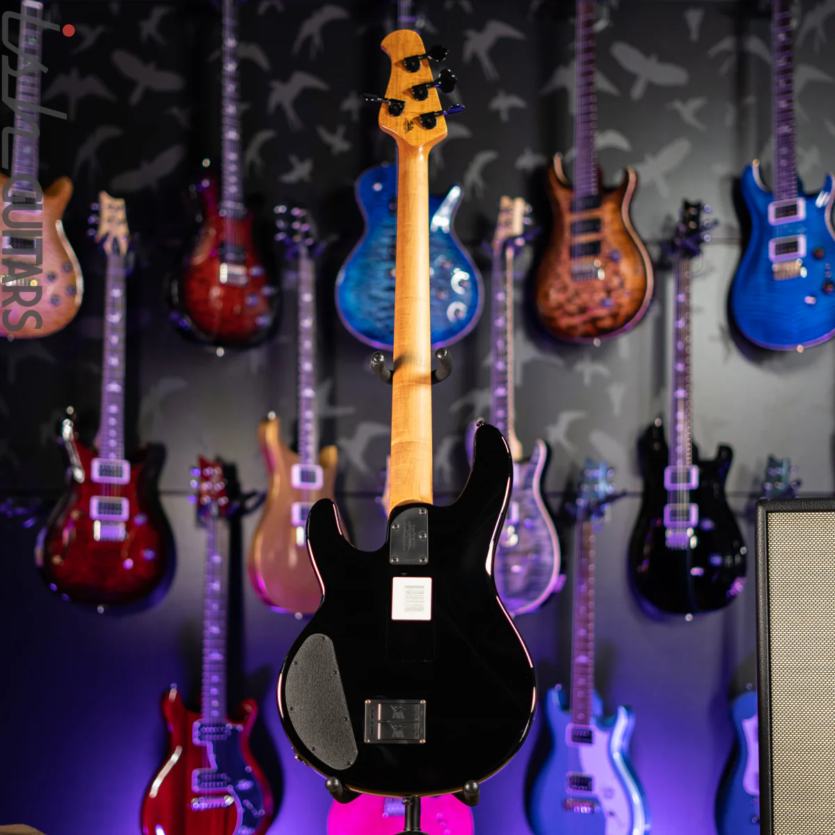 2020 Ernie Ball Music Man Stingray Special HH 4-String Bass Black Ebony Fretboard - Image 7