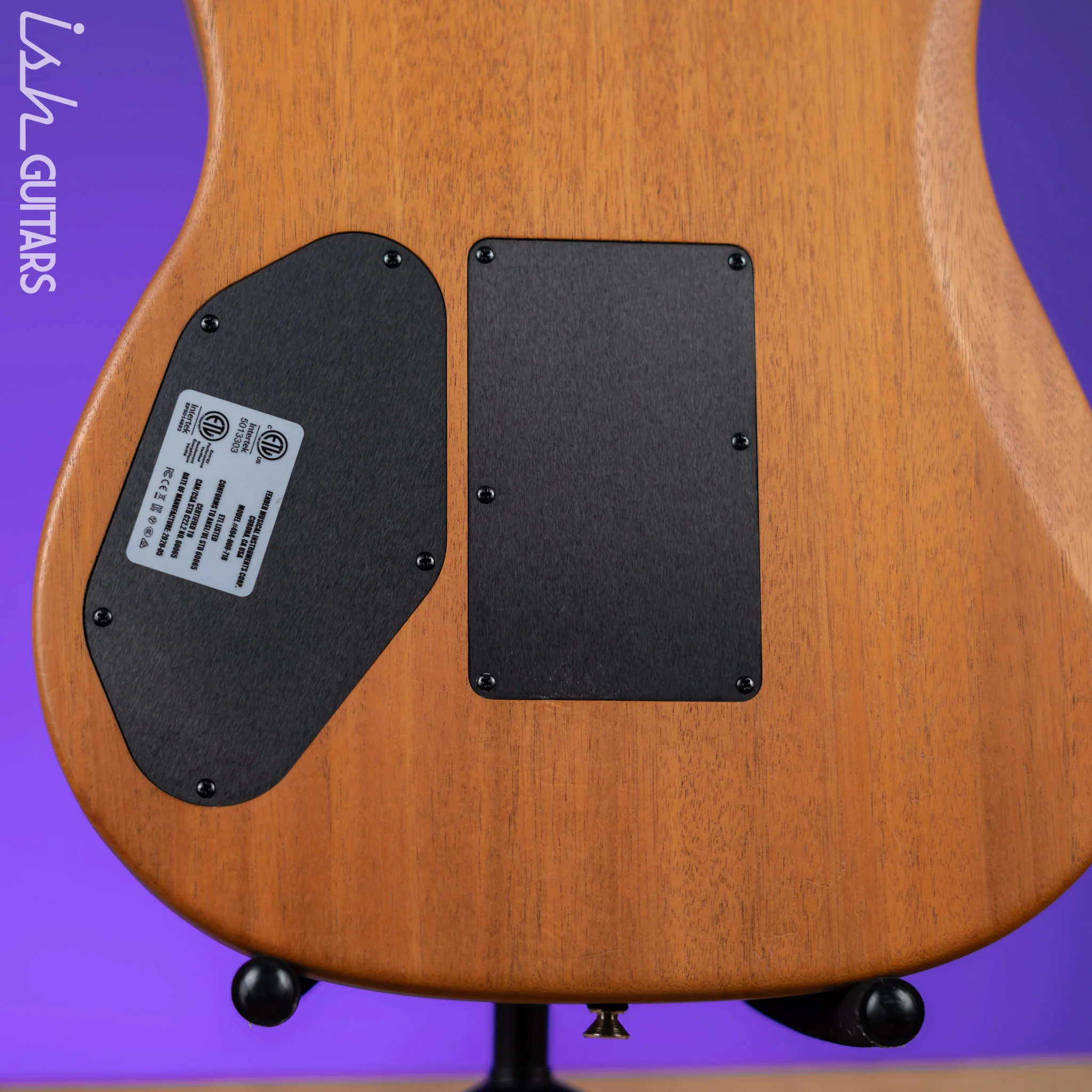 2020 Fender Acoustasonic Stratocaster Black - Image 10