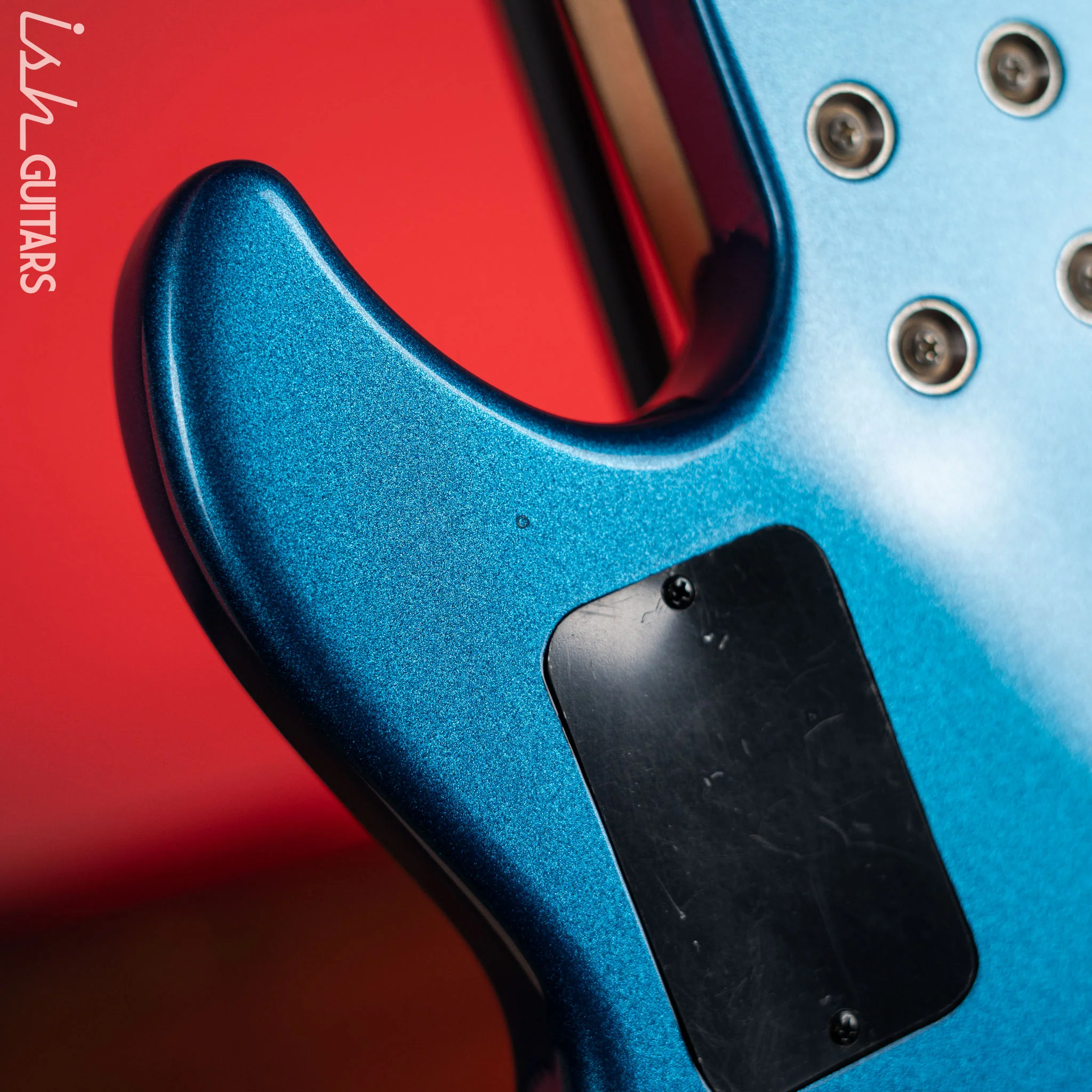2020 G&L CLF Research L-2500 Bass Guitar Series E Blue Flake - Image 11