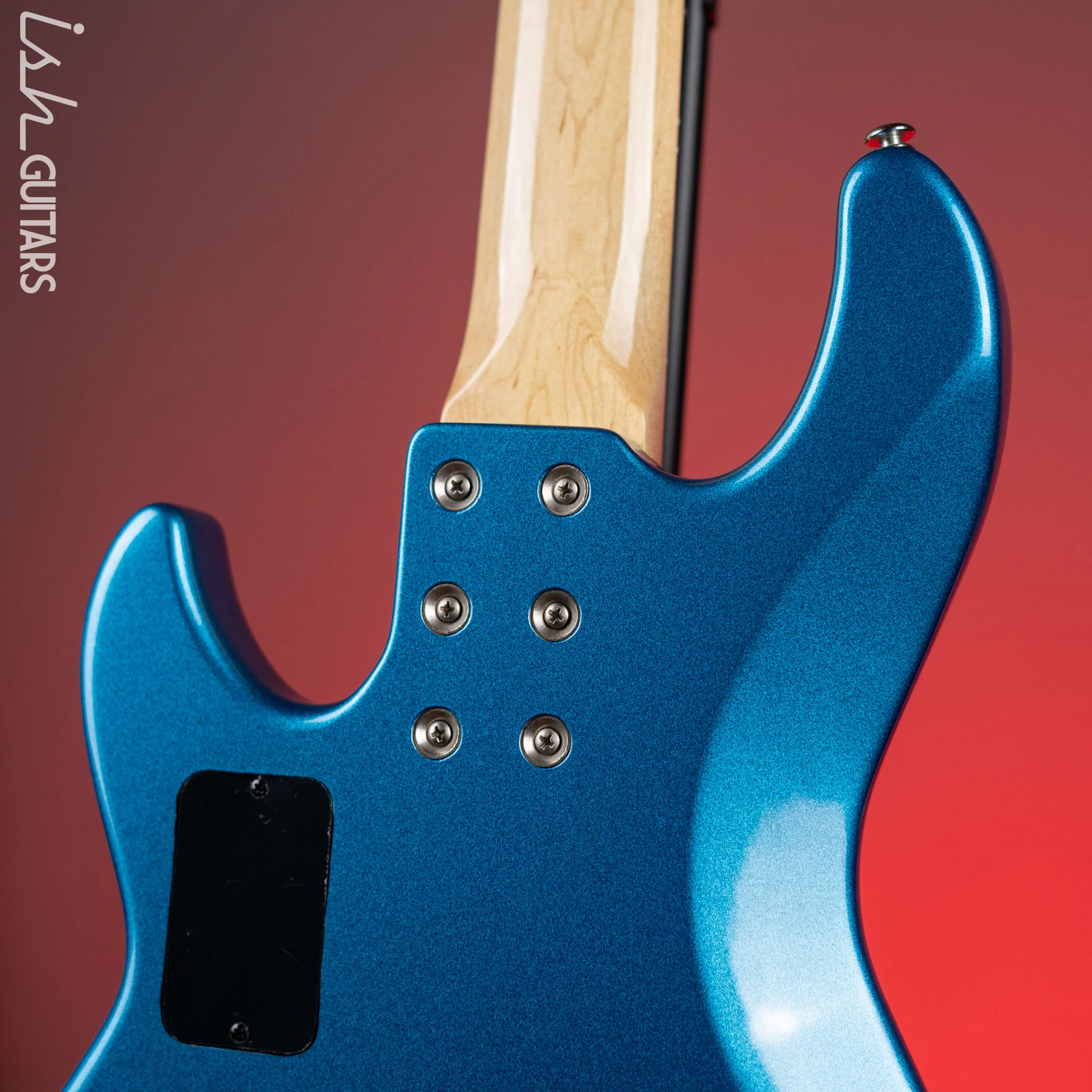 2020 G&L CLF Research L-2500 Bass Guitar Series E Blue Flake - Image 8