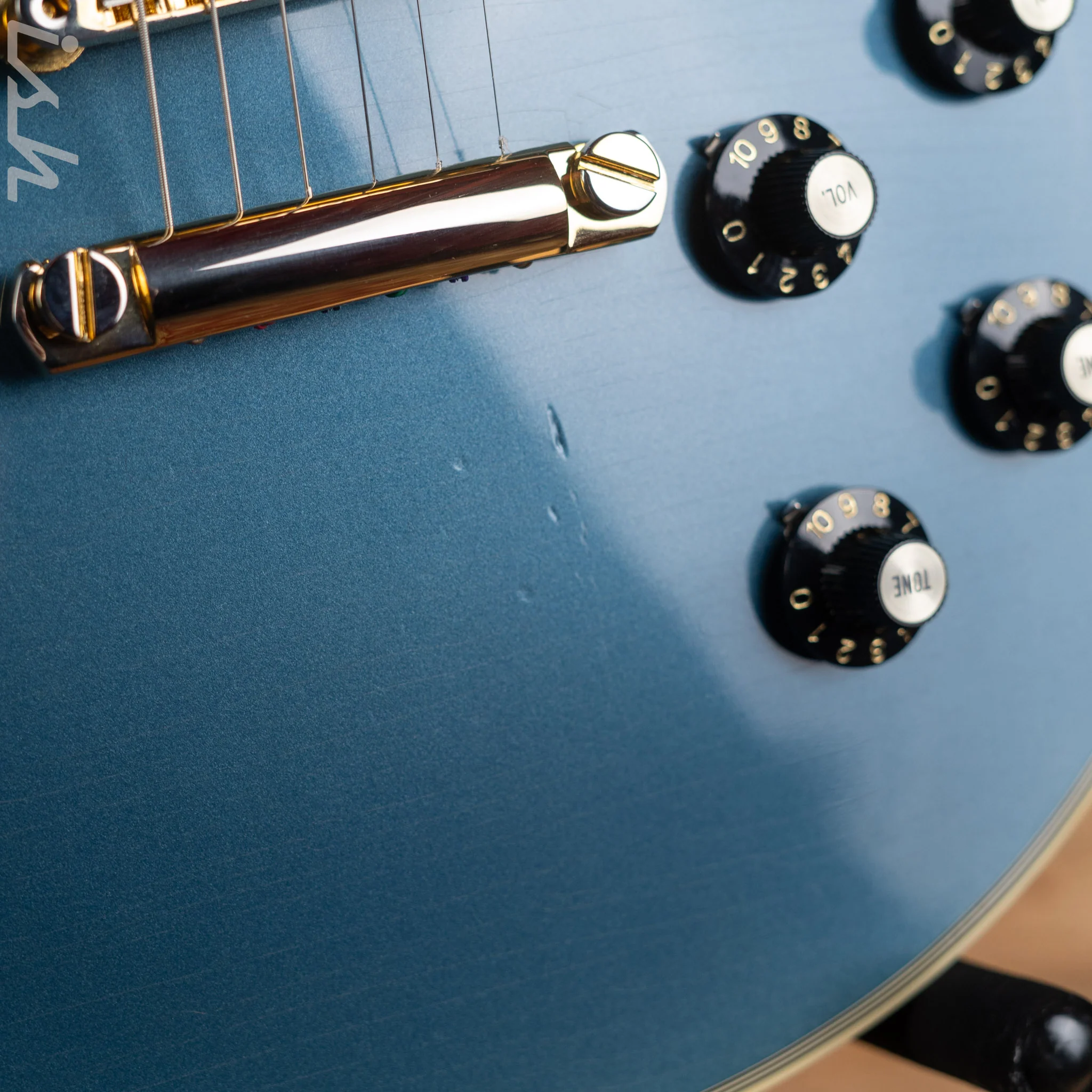 2020 Gibson Custom Shop Les Paul 1968 Reissue Pelham Blue - Image 6