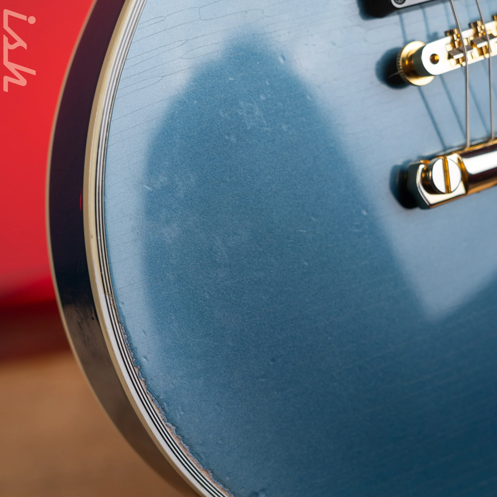 2020 Gibson Custom Shop Les Paul 1968 Reissue Pelham Blue - Image 7