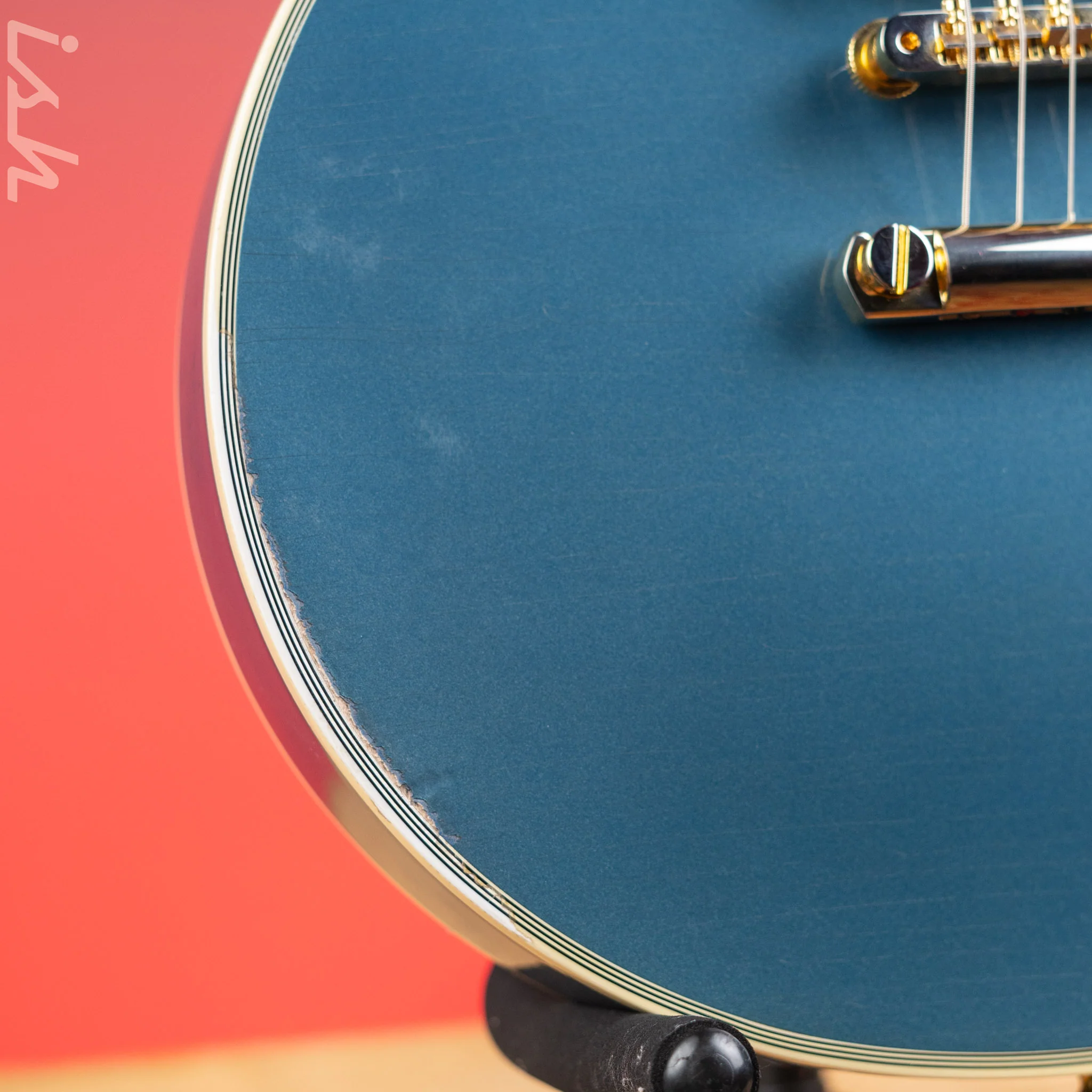 2020 Gibson Custom Shop Les Paul 1968 Reissue Pelham Blue - Image 8