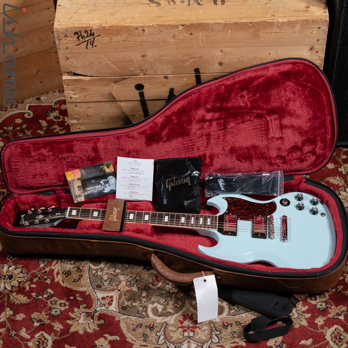 2020 Gibson SG Standard Frost Blue - Image 13