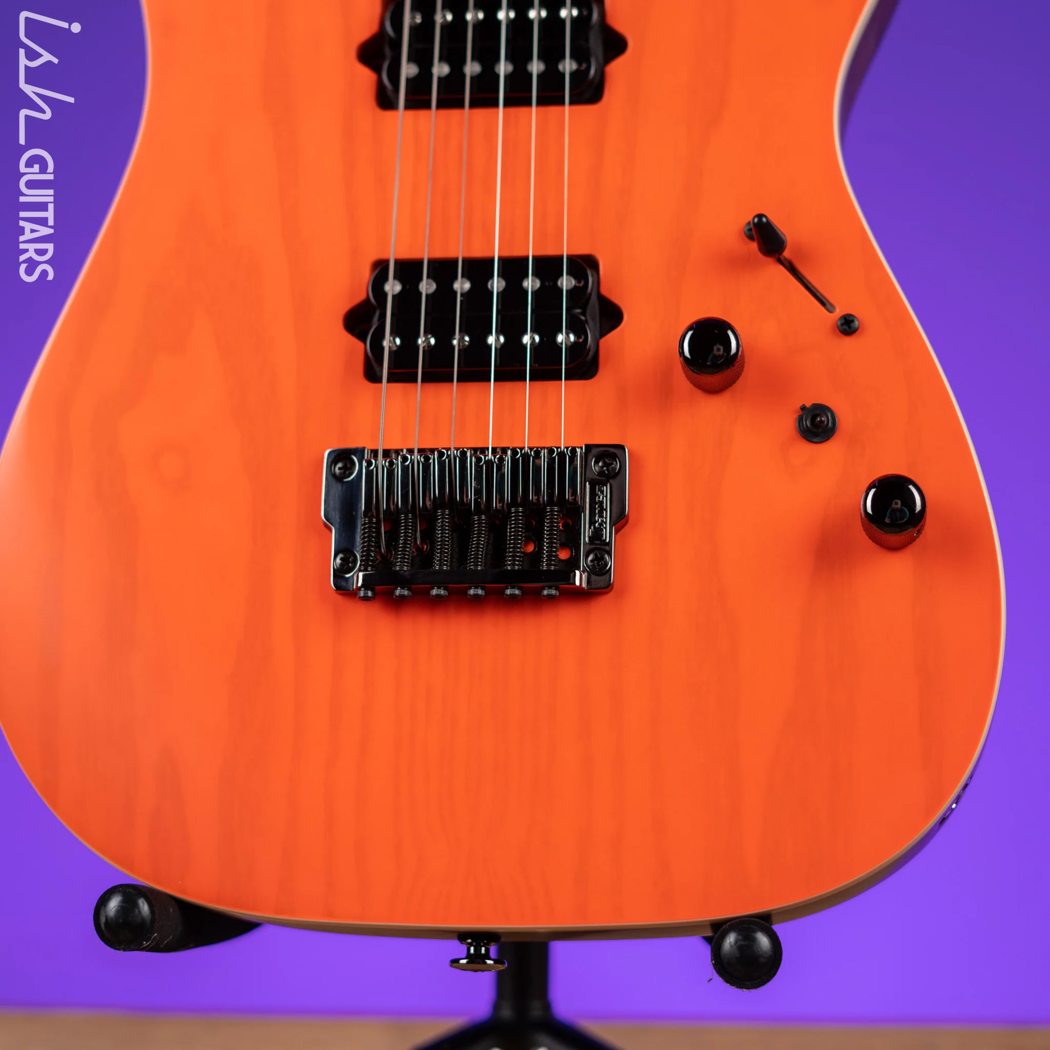 Ibanez Prestige RGR5221 Electric Guitar Fluorescent Orange - Image 4