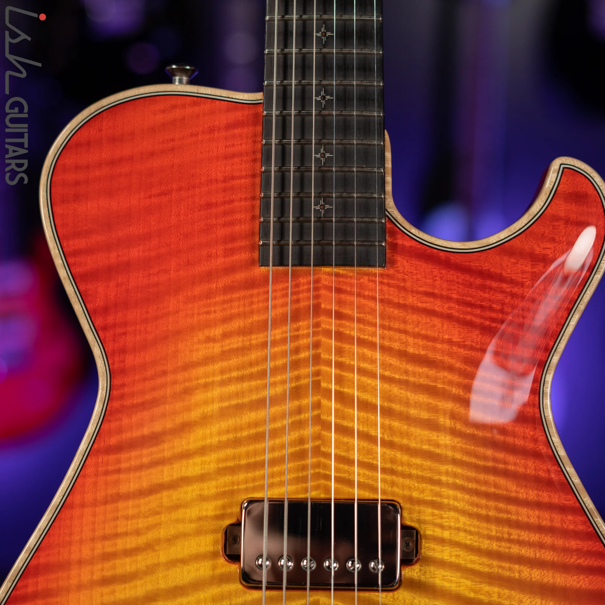 2020 Knaggs Kenai T1 1H Cherry Sunburst - Image 3