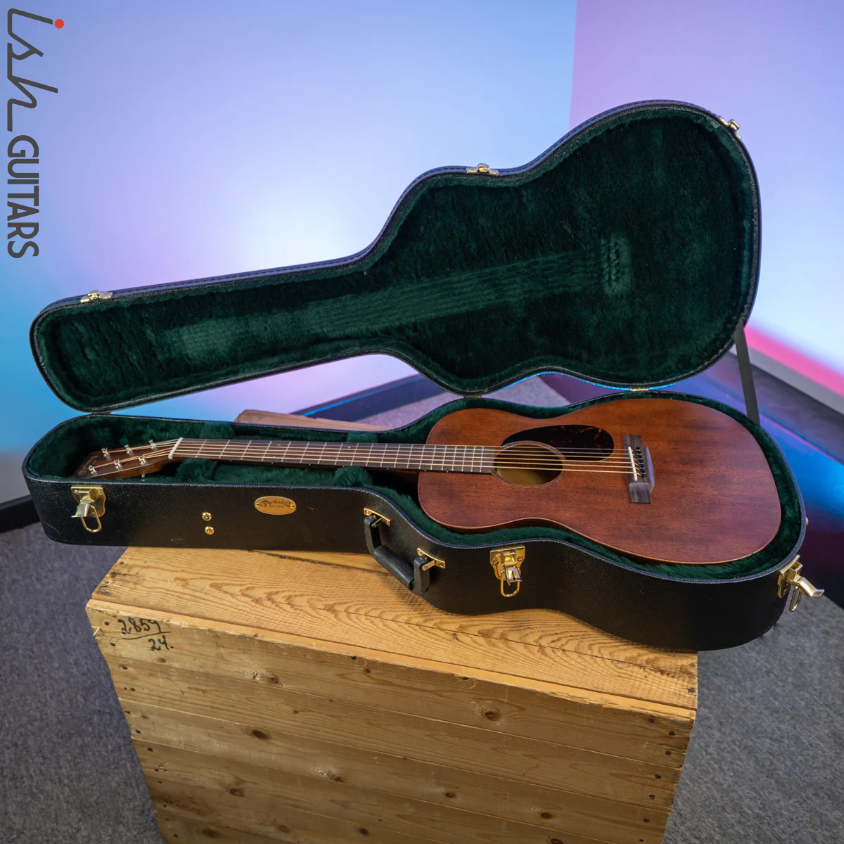 2020 Martin 00-15M Acoustic Guitar - Image 13