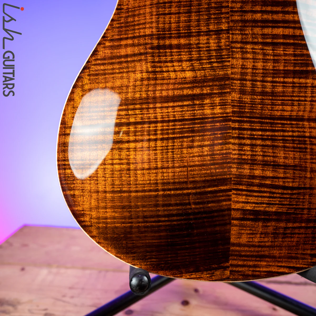 Used 2020 Paul Reed Smith PRS McCarty 594 Hollowbody II Wood Library 10 Top Orange Tiger - Image 10