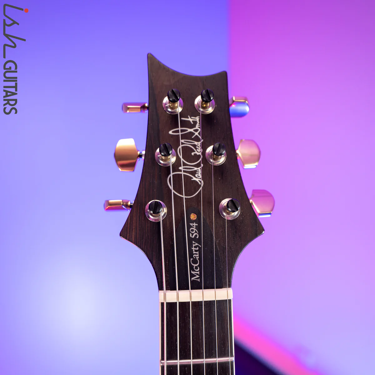 Used 2020 Paul Reed Smith PRS McCarty 594 Hollowbody II Wood Library 10 Top Orange Tiger - Image 6