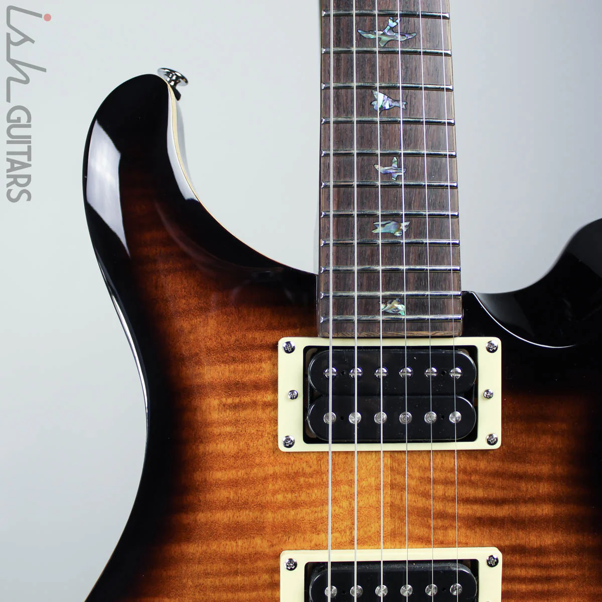 2020 Paul Reed Smith PRS SE 35th Anniversary Custom 24 Black Gold Burst - Image 3