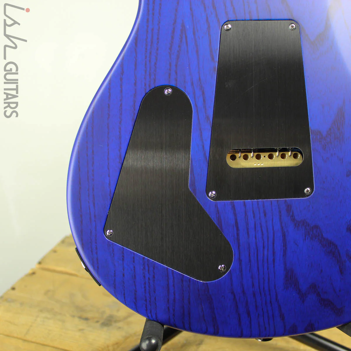 2020 Paul Reed Smith PRS Wood Library Special 22 Semi-Hollow Blue Green Satin Ash Rosewood Neck - Image 10