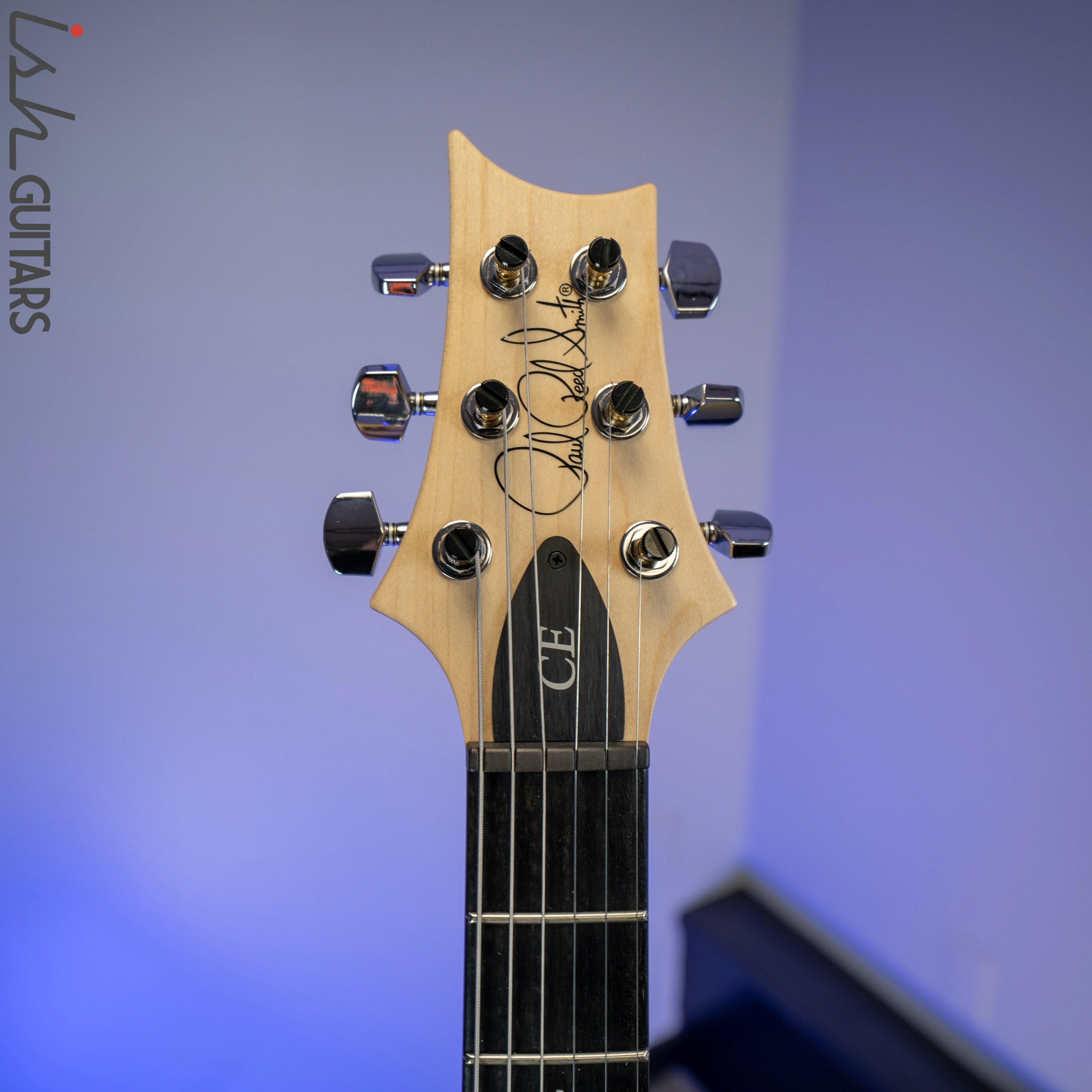 PRS CE 24 Satin Nitro 57/08 Ebony Fretboard Black - Image 7