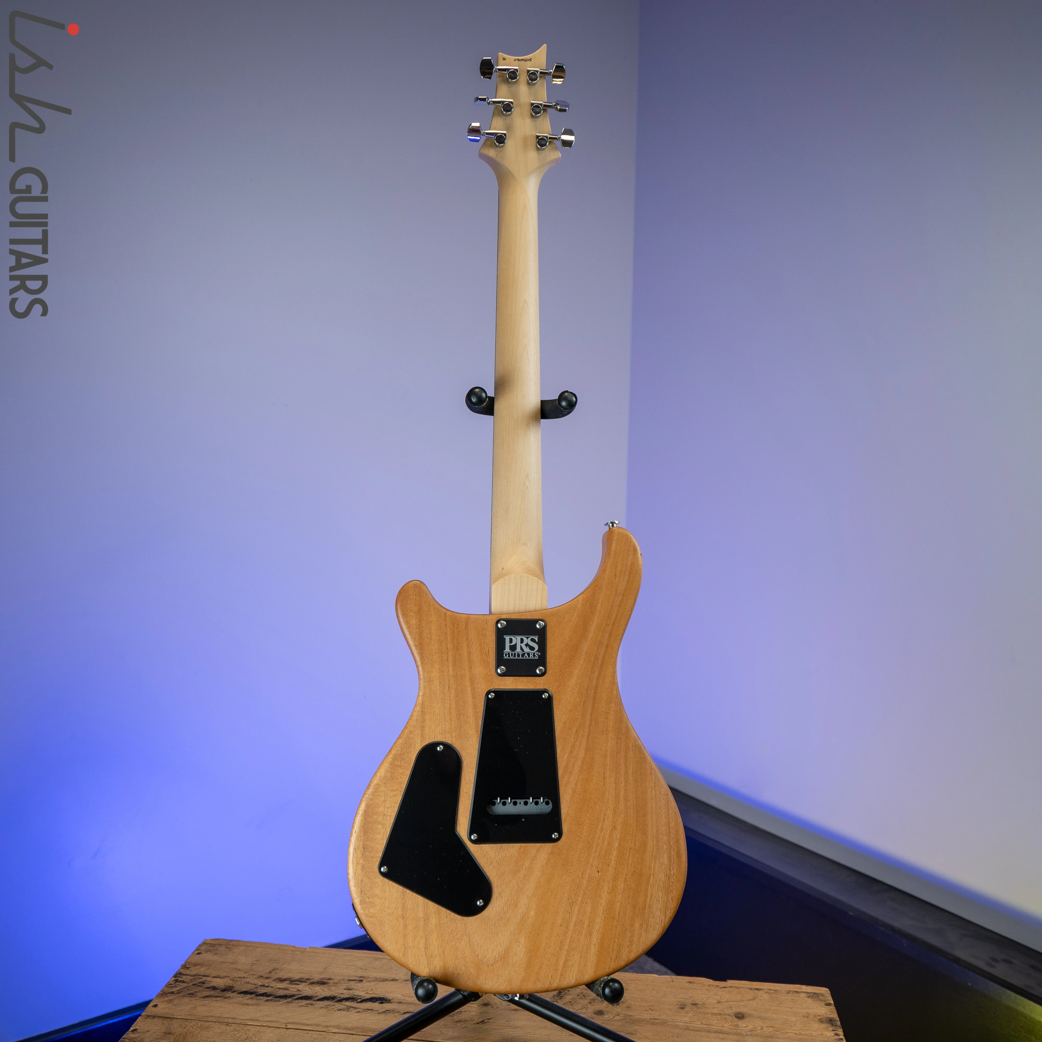 PRS CE 24 Satin Nitro 57/08 Ebony Fretboard Black - Image 8