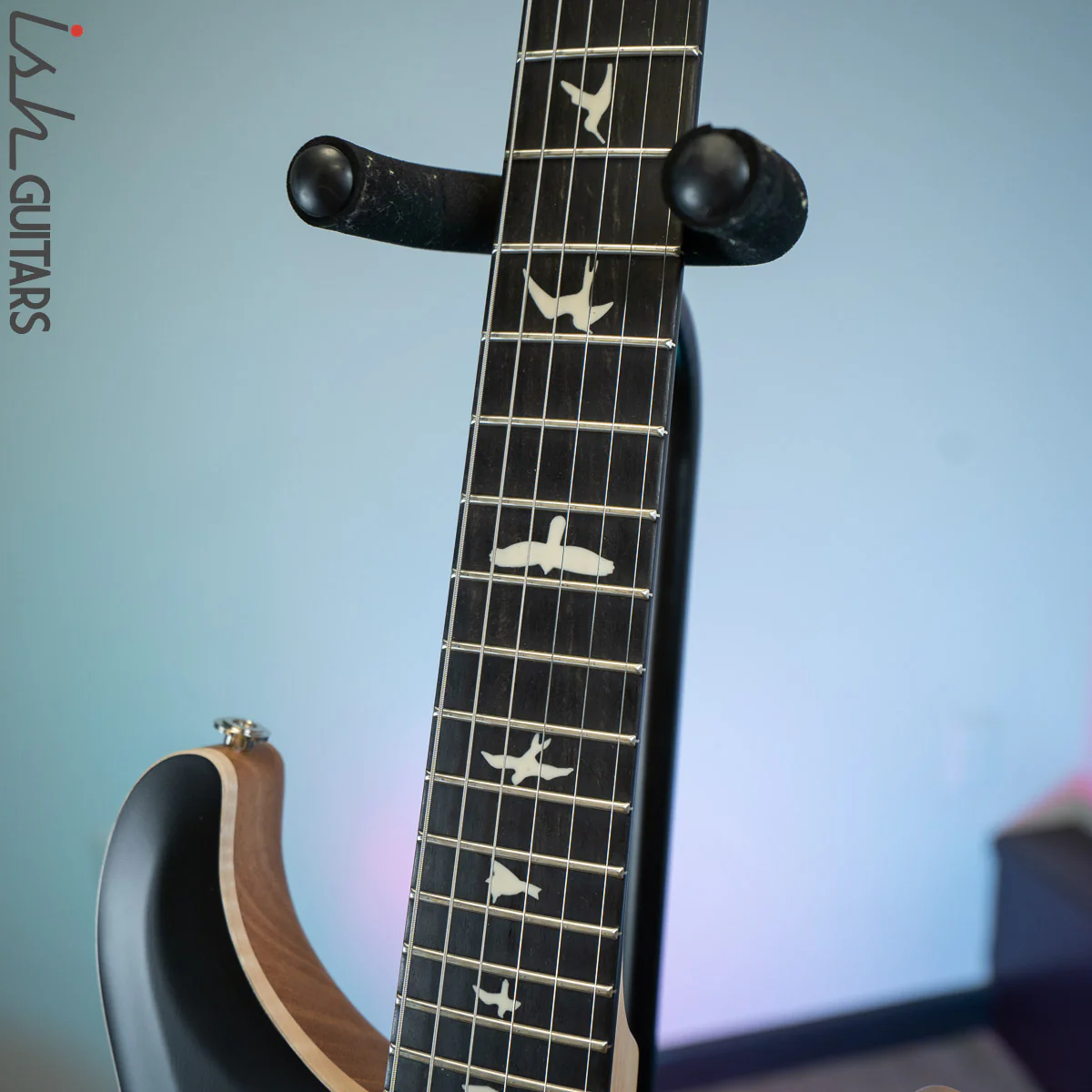 PRS CE 24 Satin Nitro 57/08 Ebony Fretboard Black - Image 6