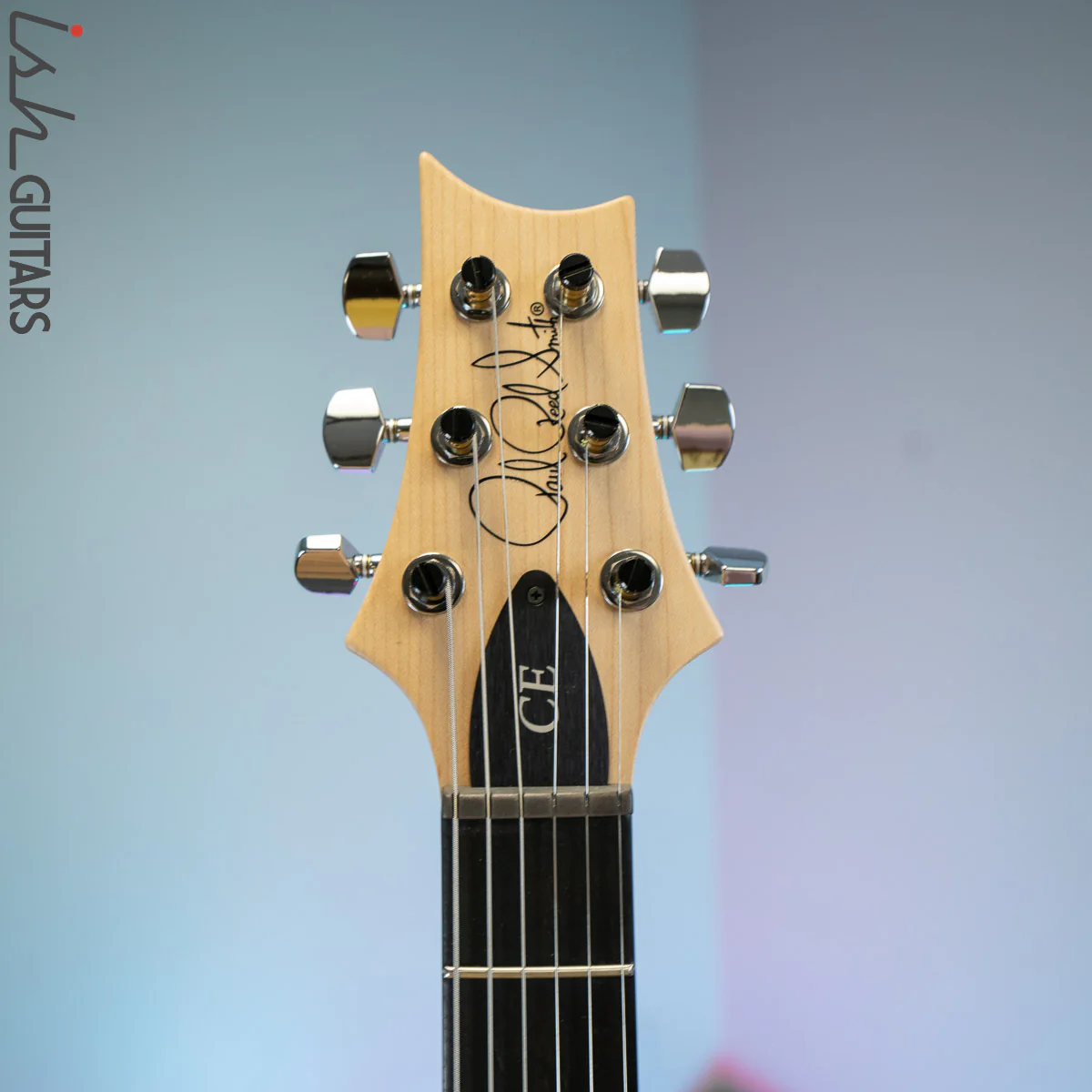 PRS CE 24 Satin Nitro 57/08 Ebony Fretboard Black - Image 7
