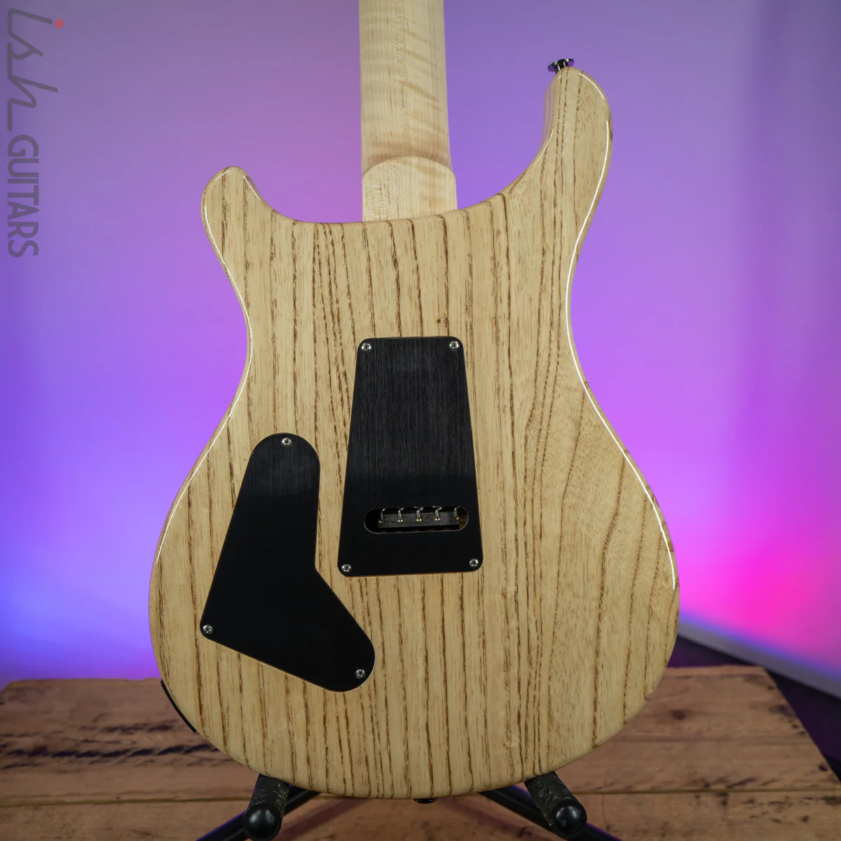 2020 PRS Custom 24 Floyd Wood Library 1 Piece Quilt Ash Violet Blue Burst - Image 9
