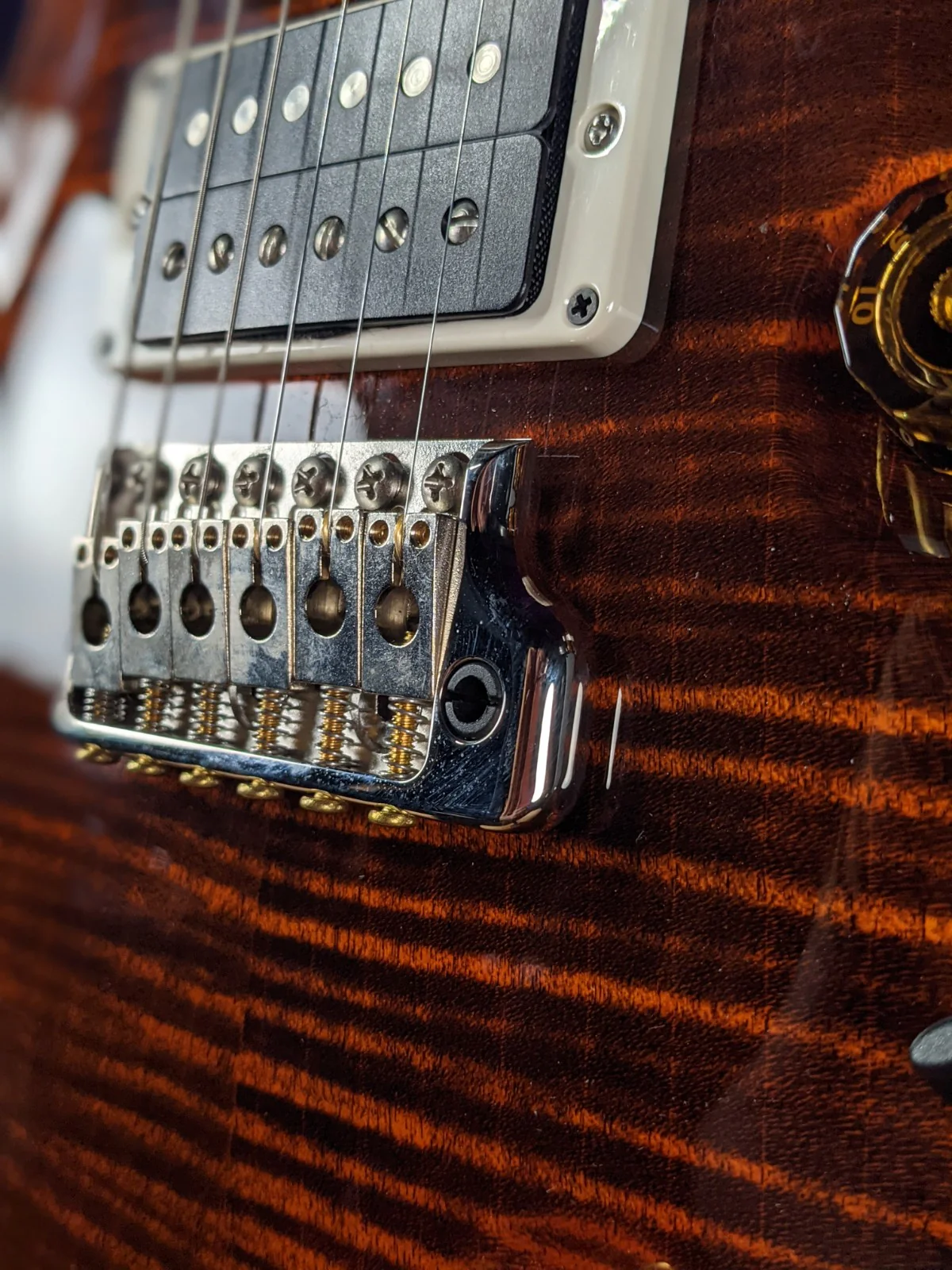 2021 PRS Custom 24 Orange Tiger - Image 15