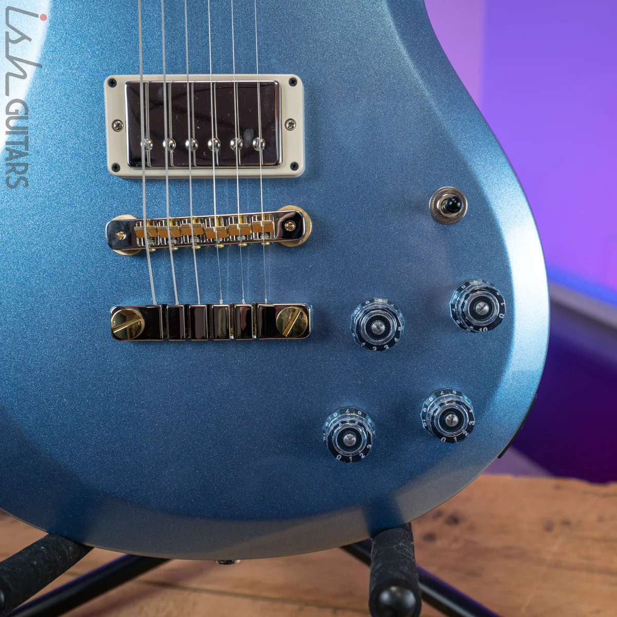 PRS S2 McCarty Thinline 594 Frost Blue Metallic - Image 4