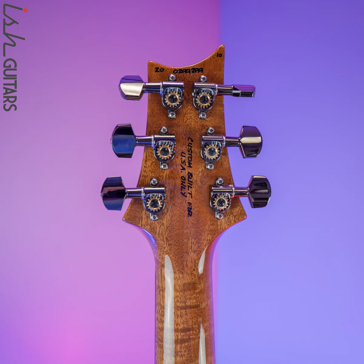 PRS Wood Library Custom 22 Soapbar 10 Top Quilt Aquableux - Image 11