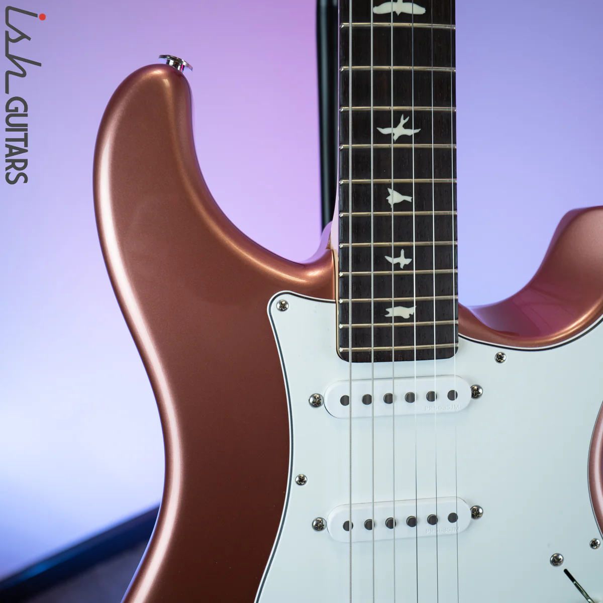 2020 Paul Reed Smith PRS John Mayer Silver Sky Midnight Rose - Image 3
