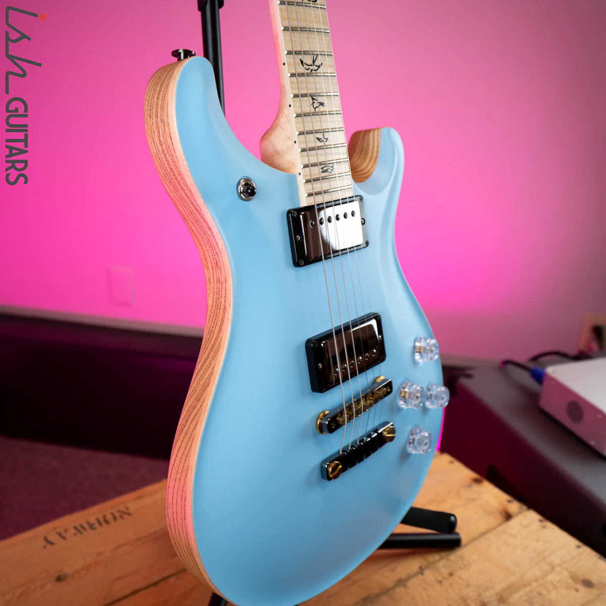 2020 PRS Paul Reed Smith McCarty 594 Wood Library Opaque Powder Blue Satin - Image 4