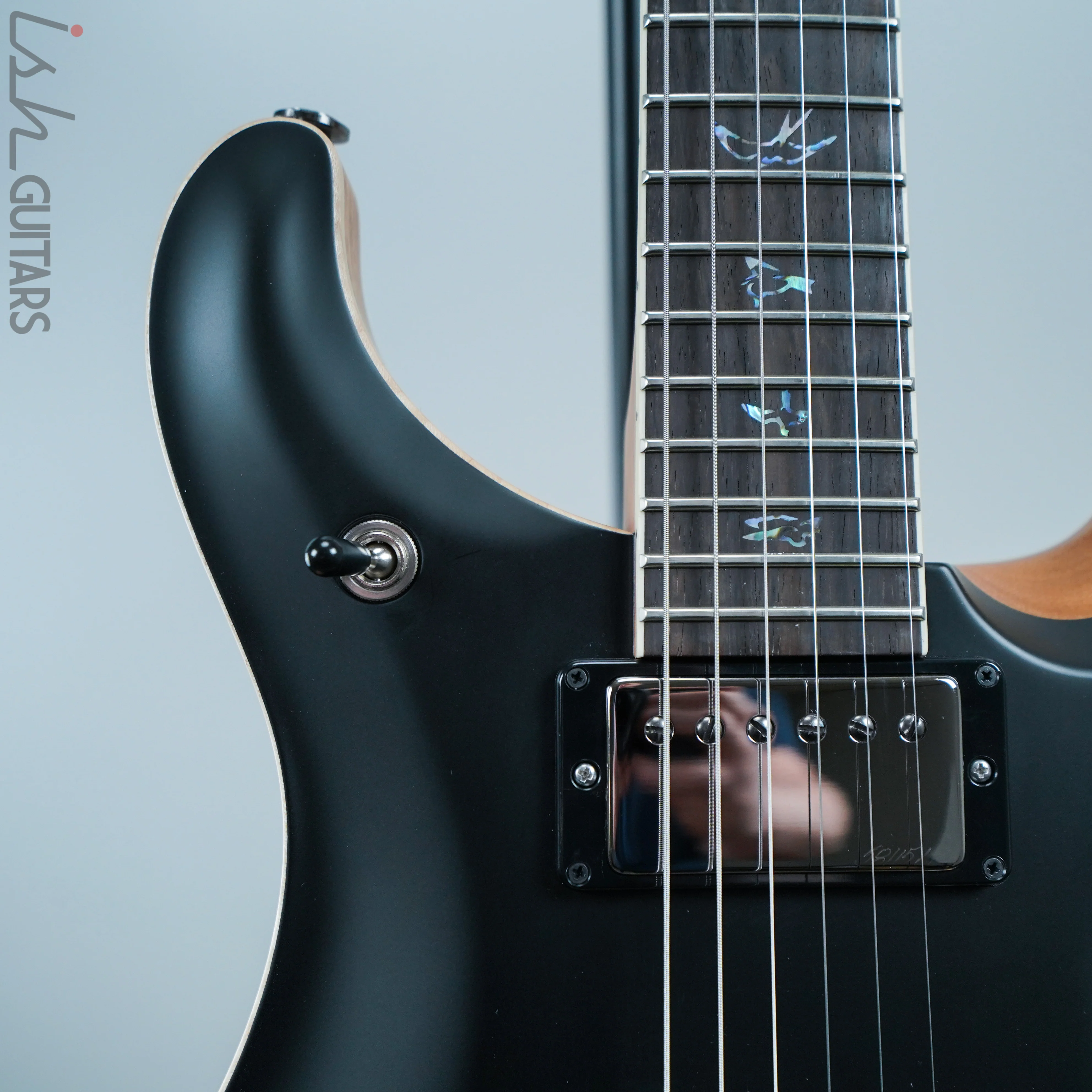 2020 PRS Paul Reed Smith McCarty 594 Wood Library Opaque Satin Black - Image 3